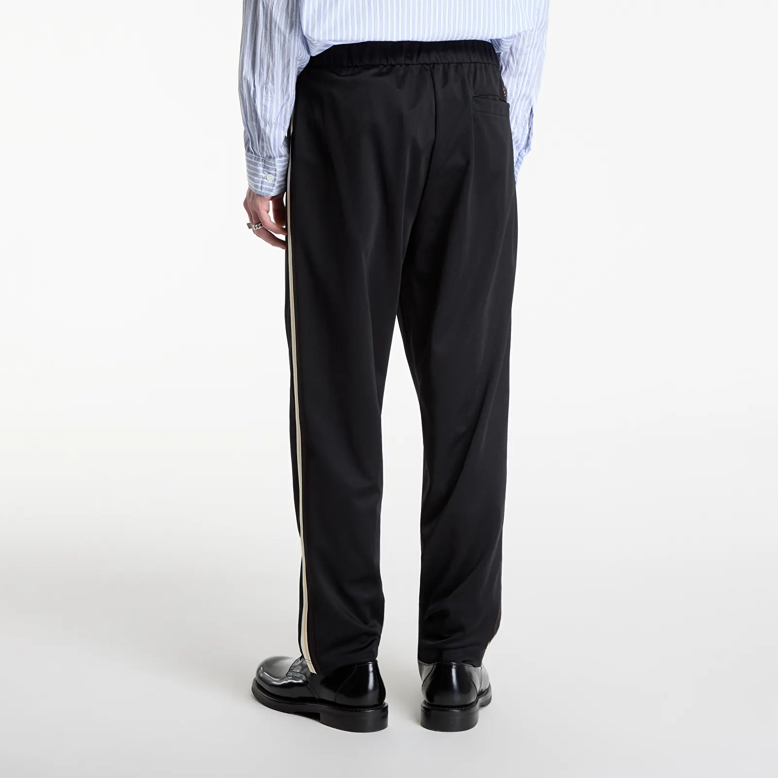 Melegítő FRED PERRY Knitted Tape Track Pant Black