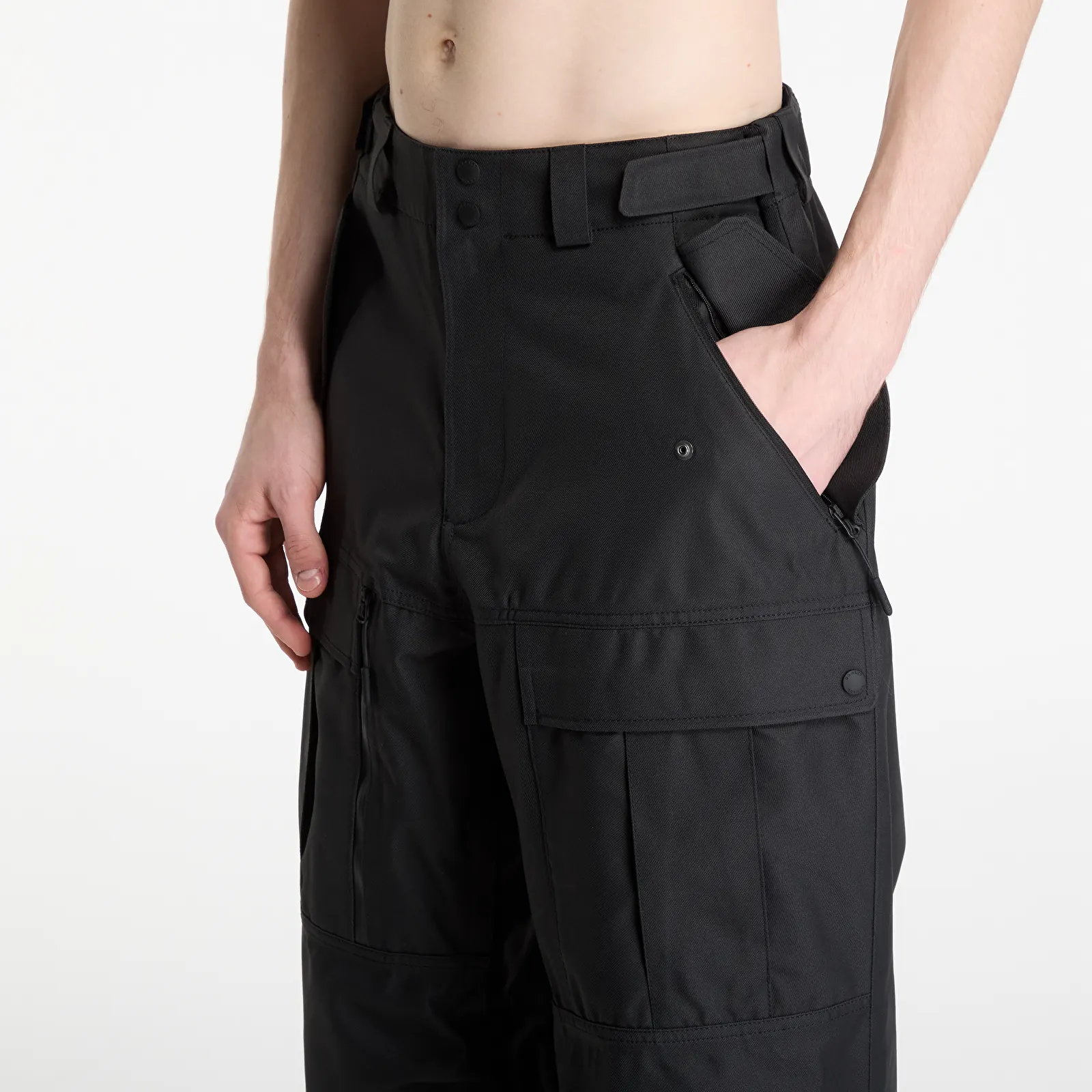 Broek Oakley Bravo Cargo Shell Pant Pitch Black