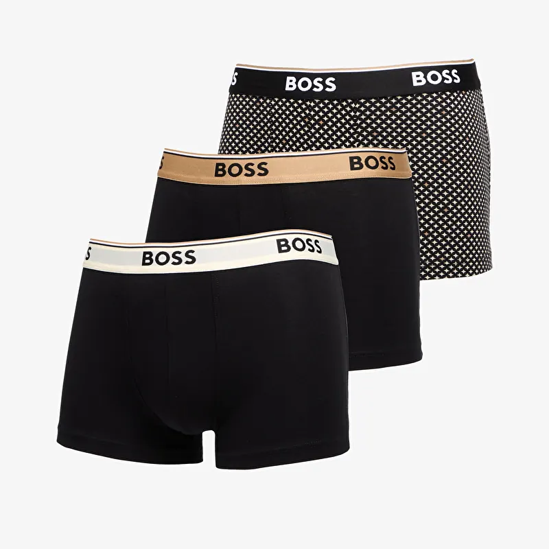 Bokseri Hugo Boss Trunk 3-Pack Power Desig Multicolor