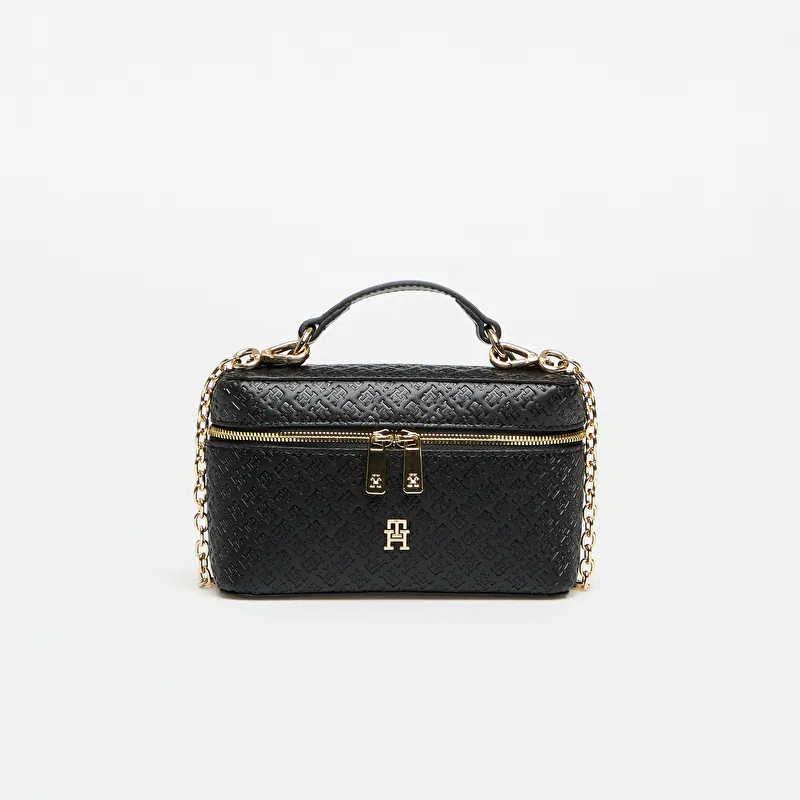 Torebka Tommy Hilfiger Th Icon Chain Vanity Bag Mono Black