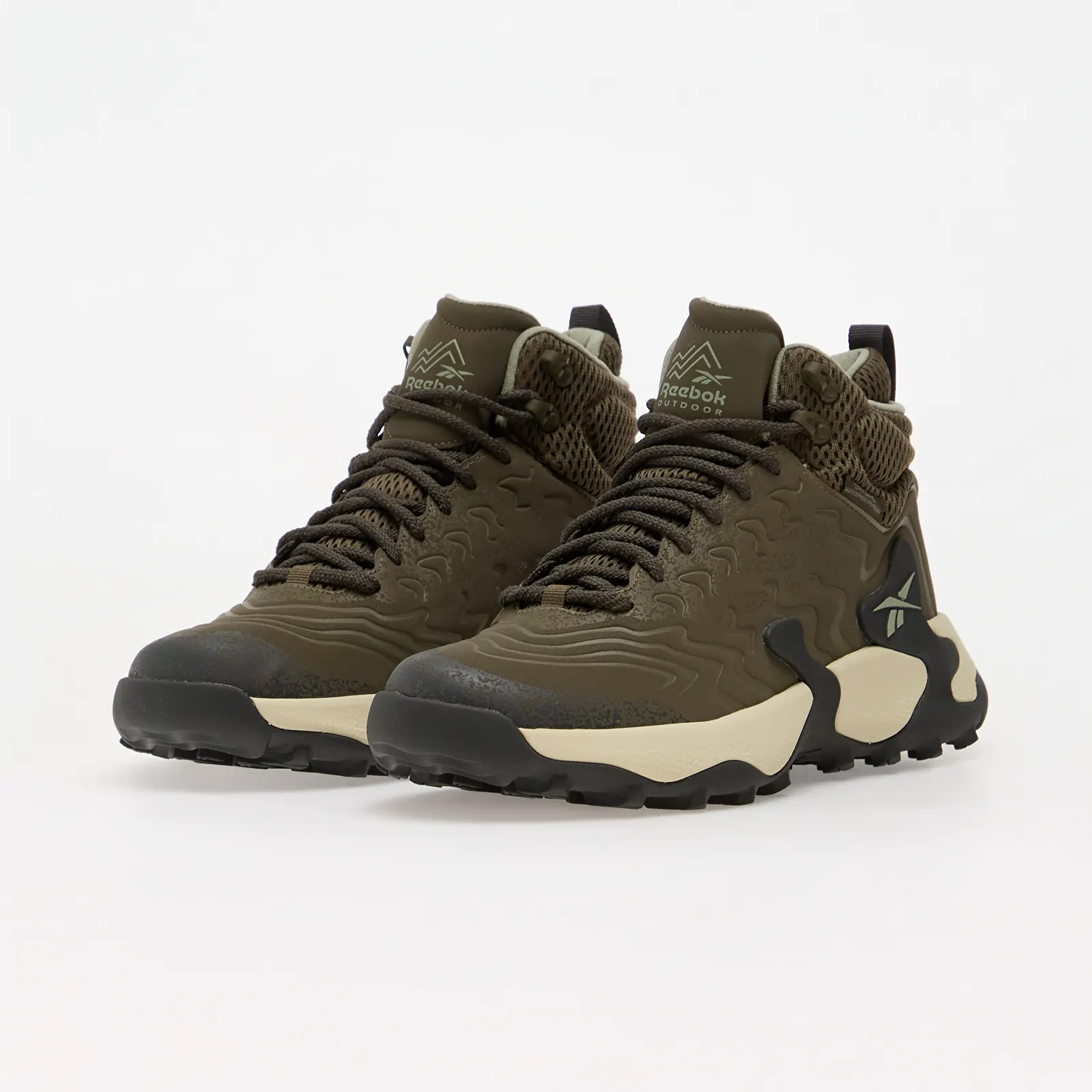 Joggesko for menn Reebok Kitari Dmx Army Green/ Linen/ Black