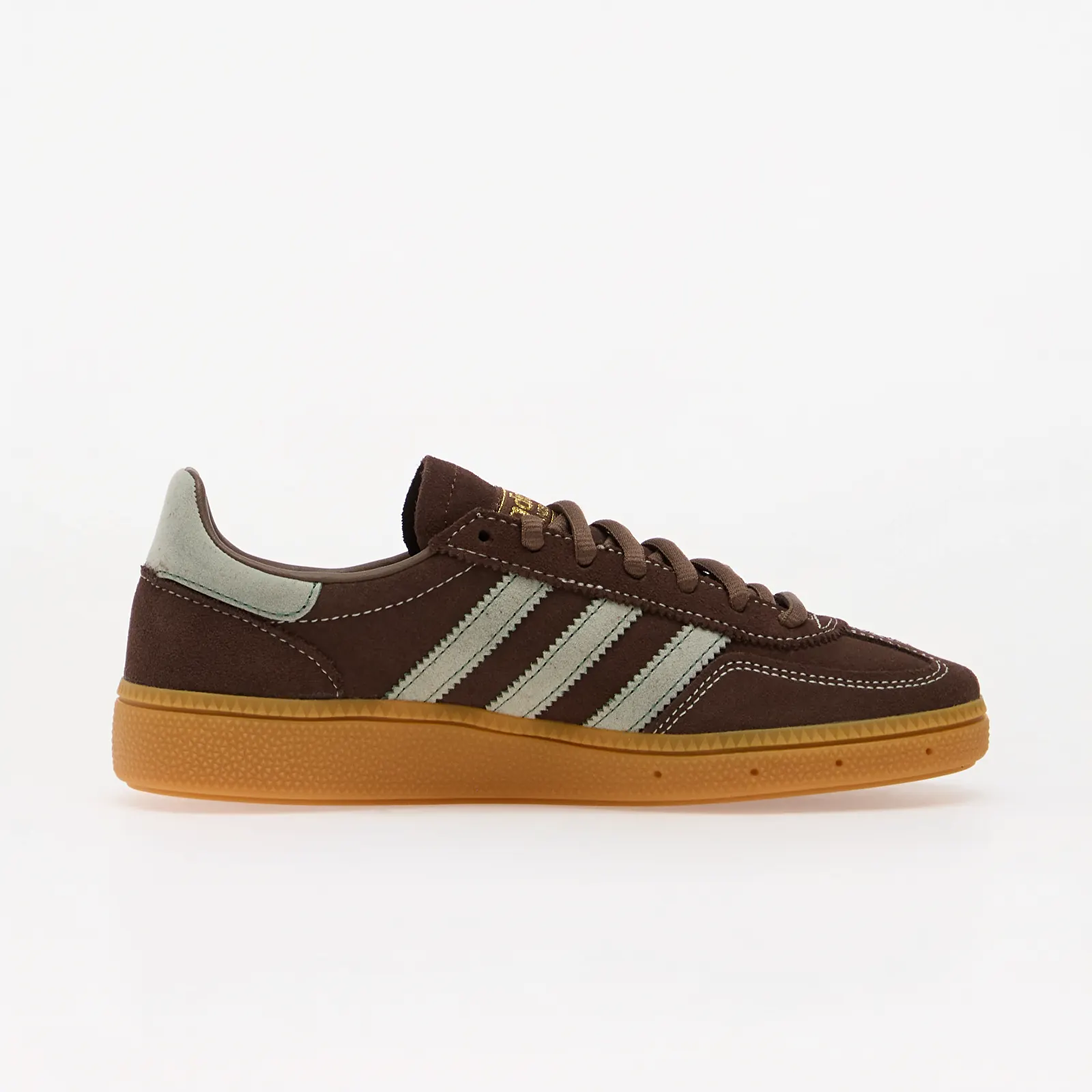 Pánske tenisky a topánky adidas Handball Spezial Kids Brown/ Blanch Green/ Gum