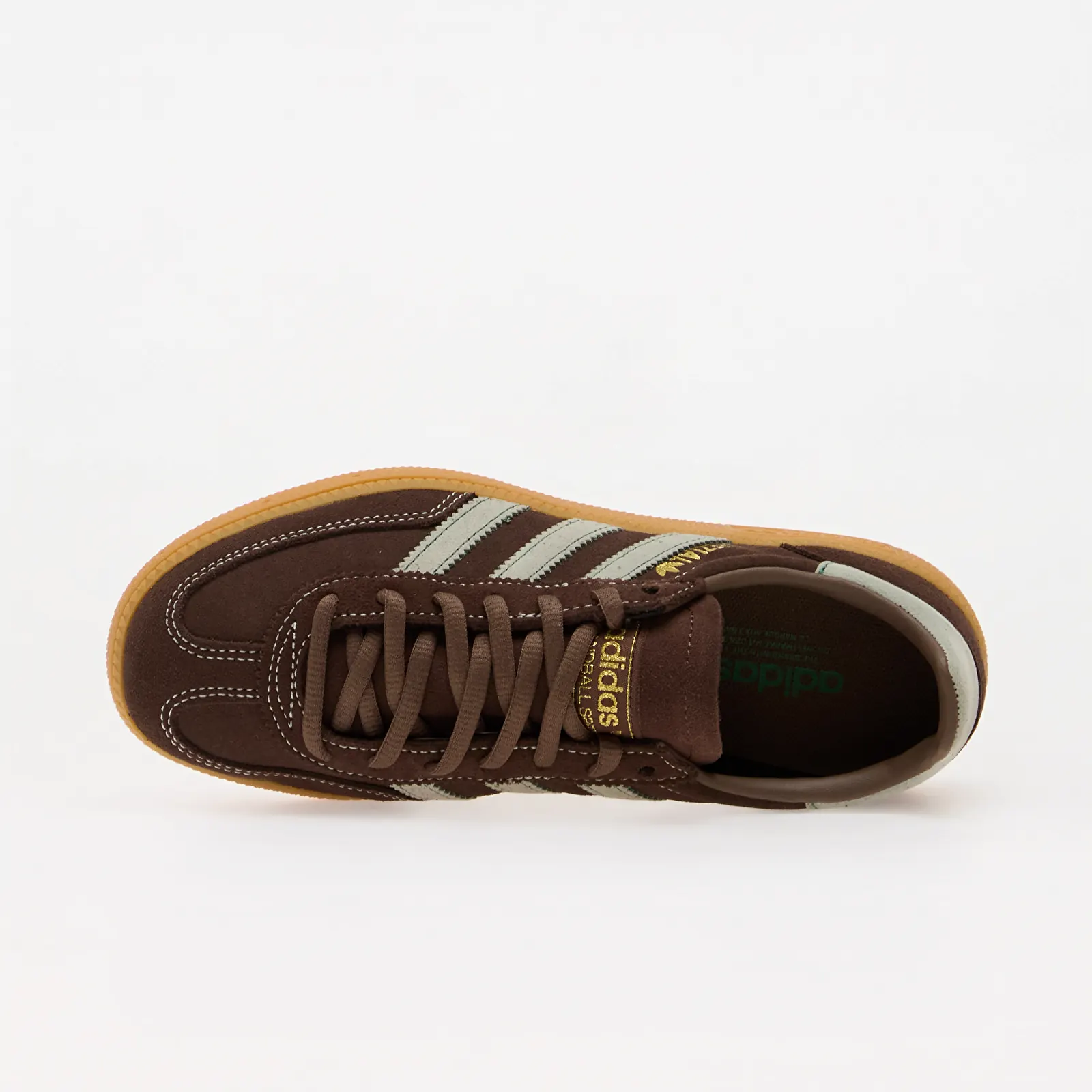 Pánske tenisky a topánky adidas Handball Spezial Kids Brown/ Blanch Green/ Gum