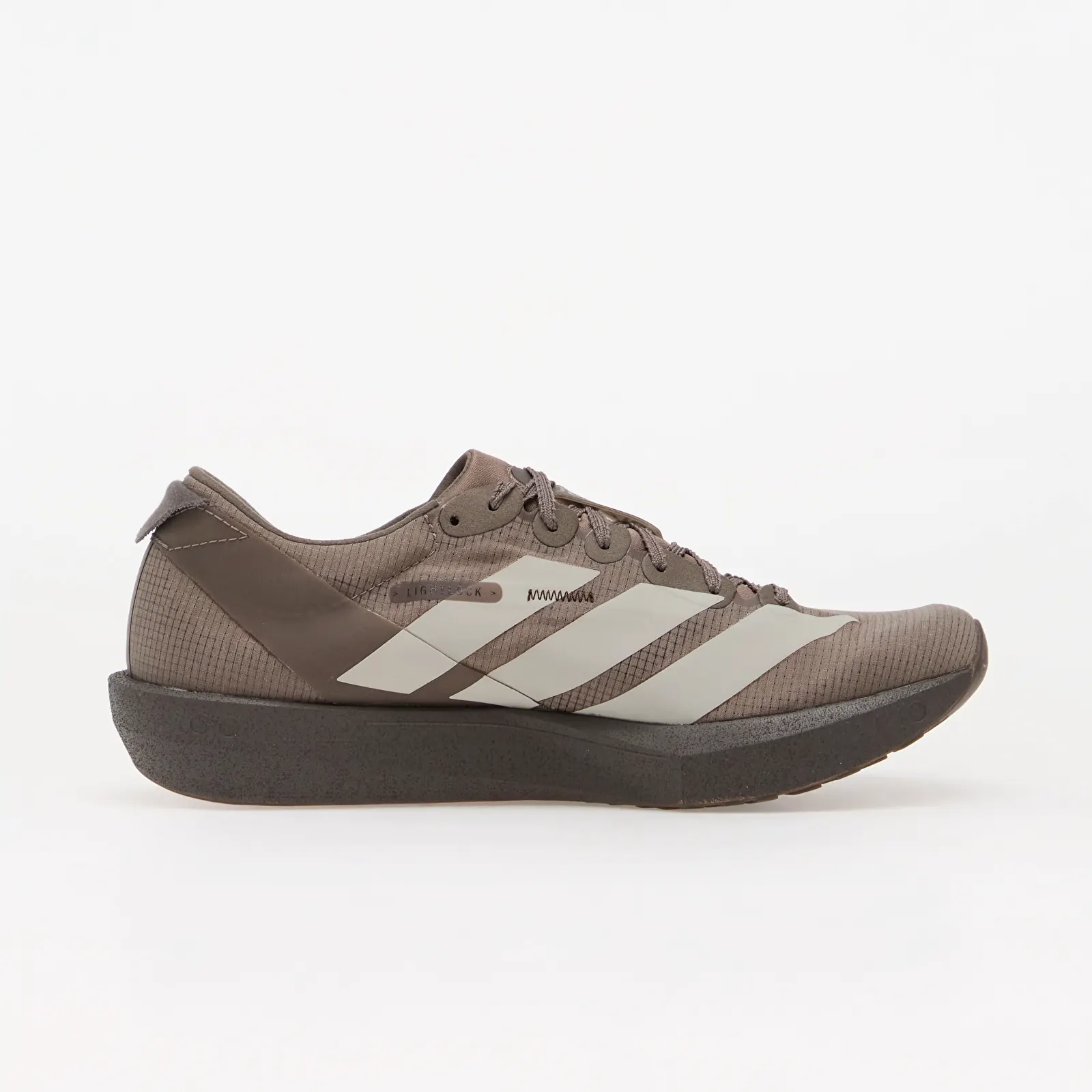 Joggesko for kvinner adidas x Satisfy Adizero Adios W Tech Earth/ Pearl Met./ Charcoal