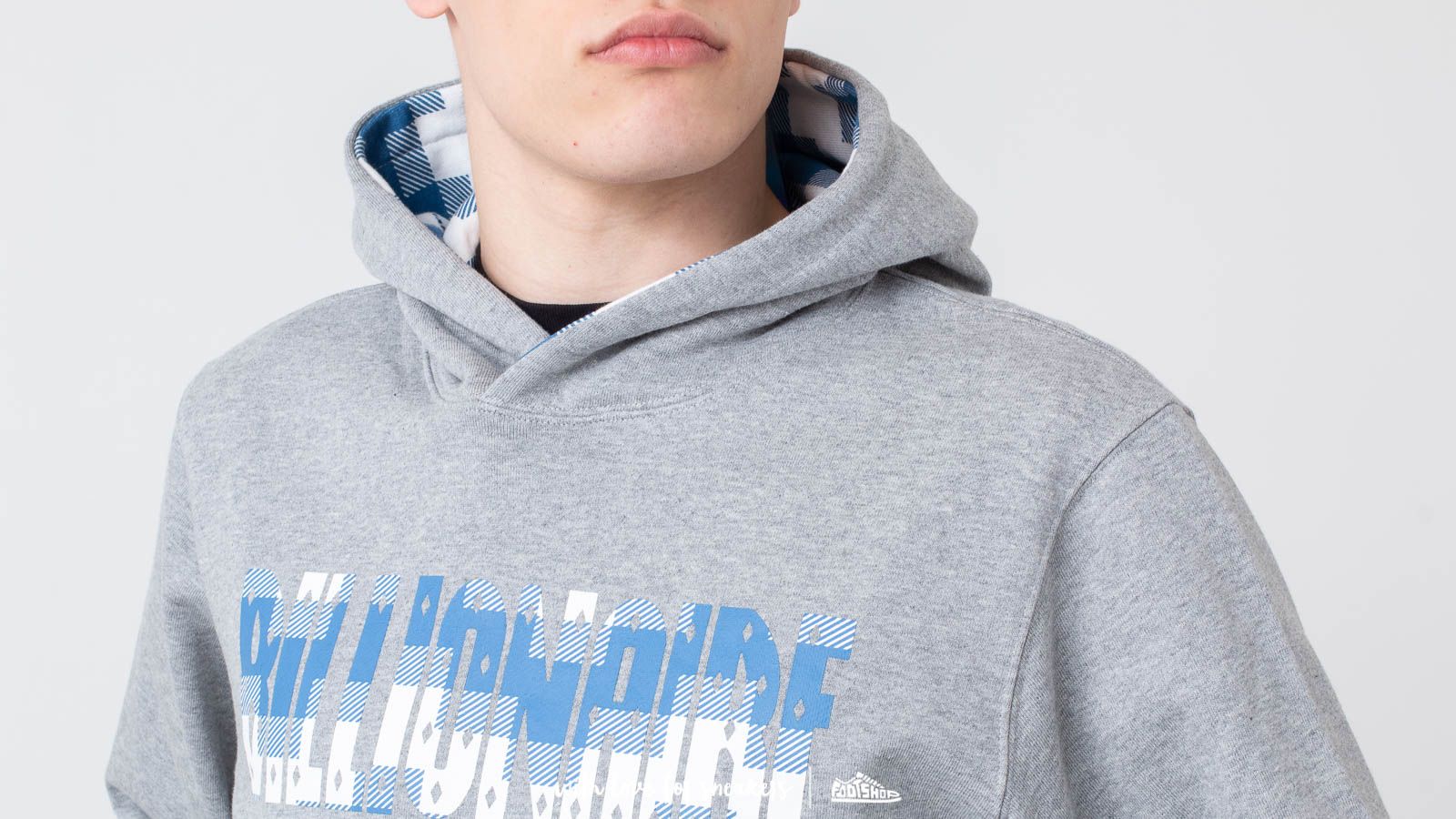 Billionaire boys club checkered hoodie discount