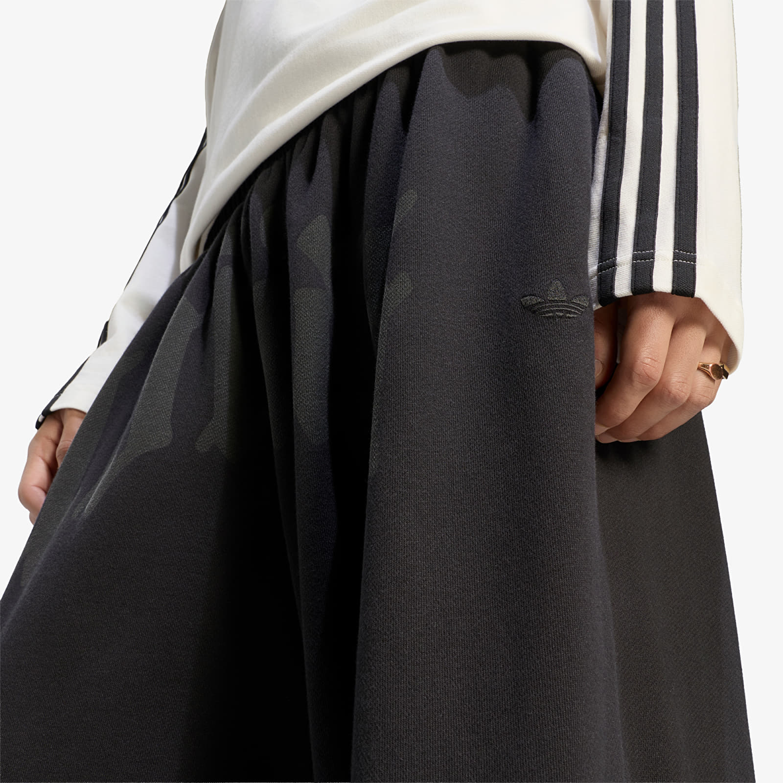 Pantalon survêtement adidas Wide Leg Sweat Pant Black