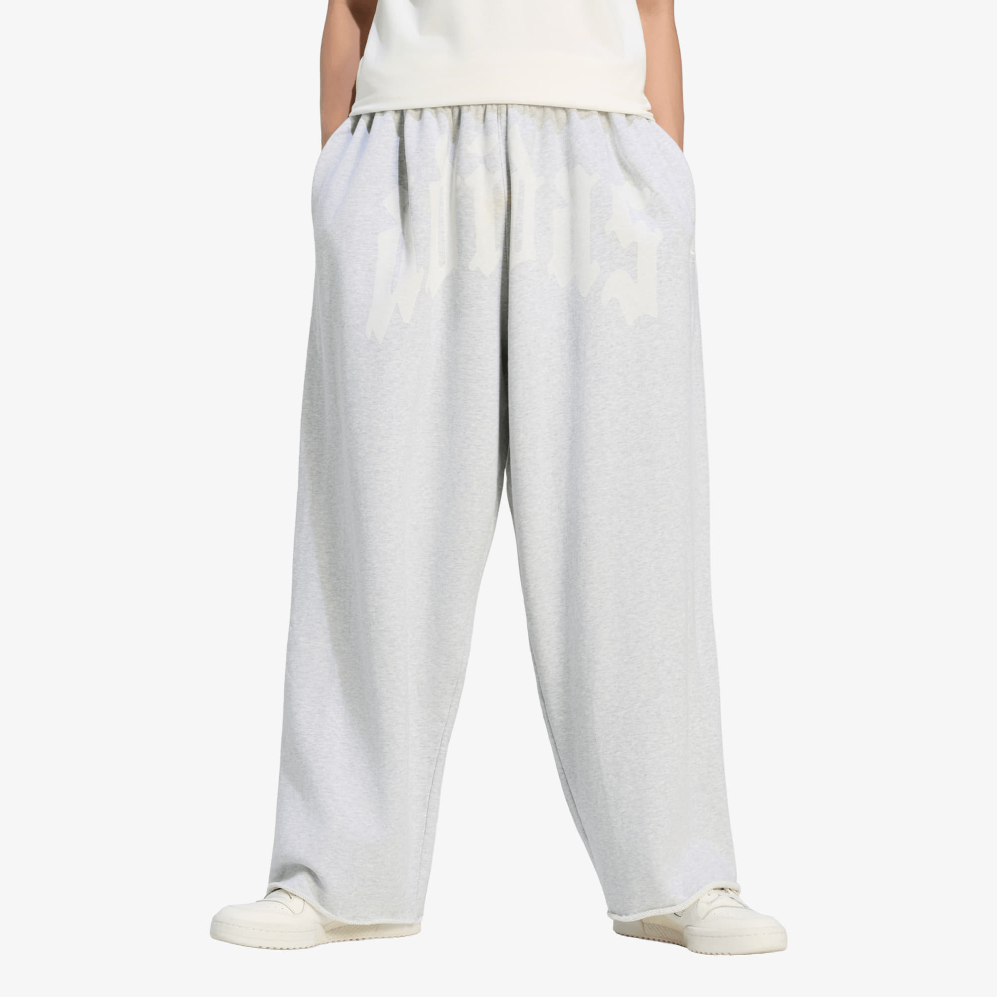 Pants adidas Wide Leg Sweat Pant Light Grey Heather S