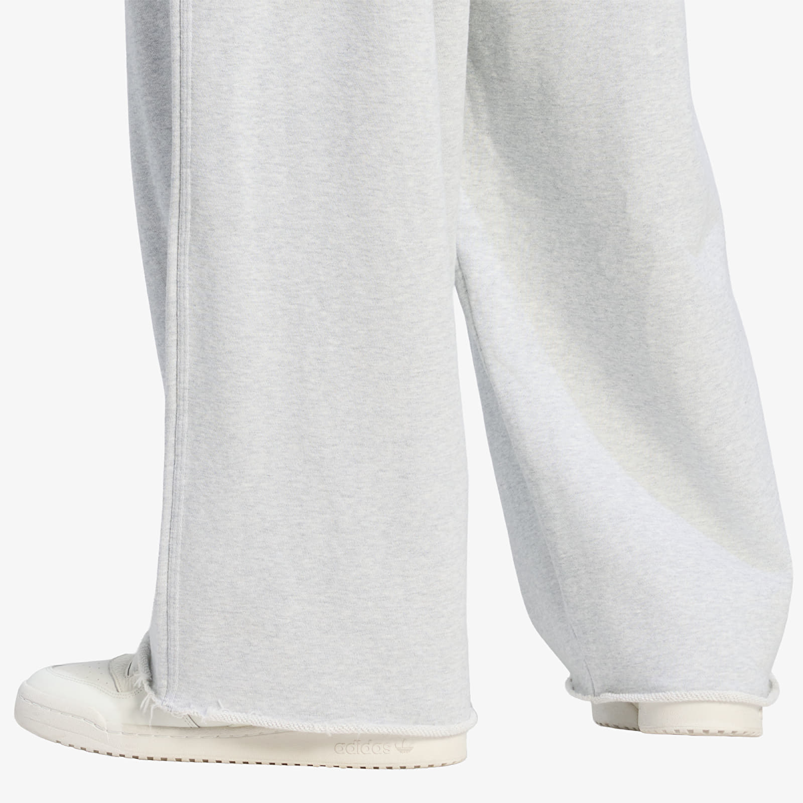 Tepláky adidas Wide Leg Sweat Pant Light Grey Heather