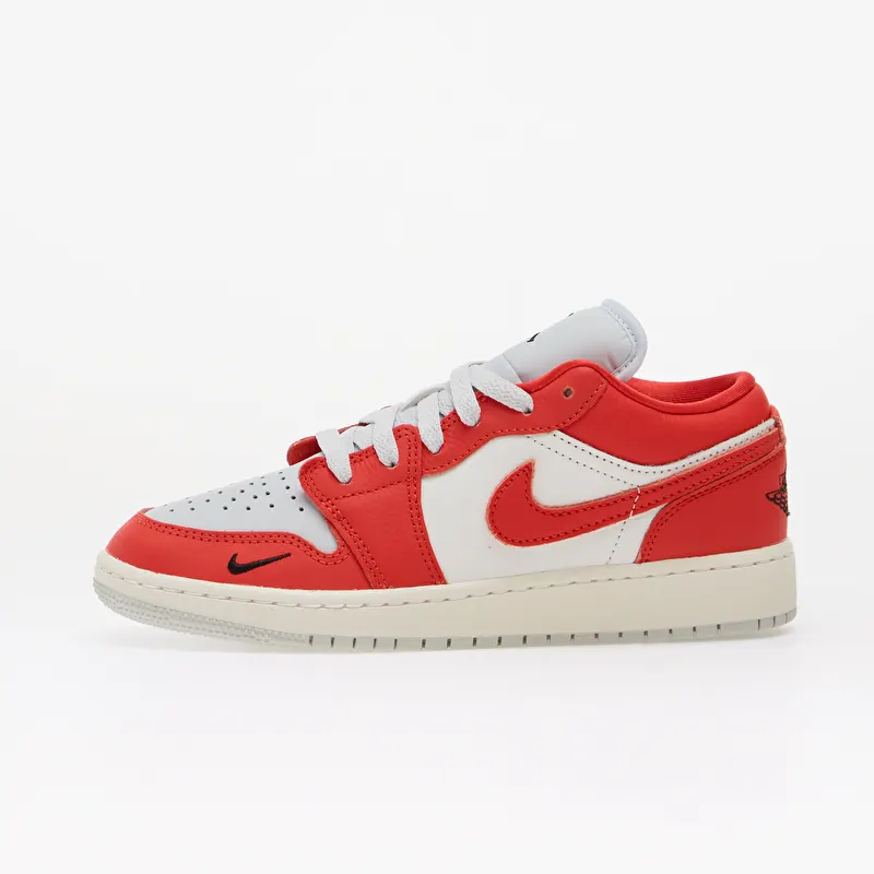 Air Jordan 1 Low SE Pure Platinum/ Chile Red-Summit White