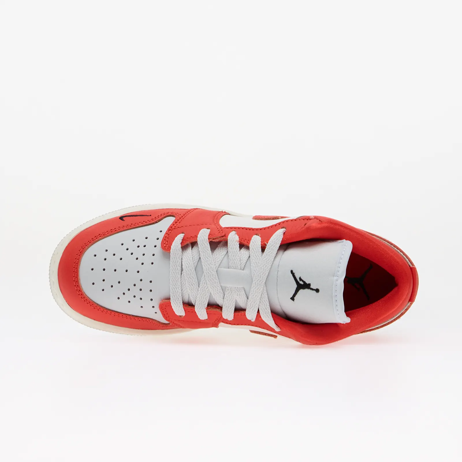 Мужские кроссовки Air Jordan 1 Low SE Pure Platinum/ Chile Red-Summit White