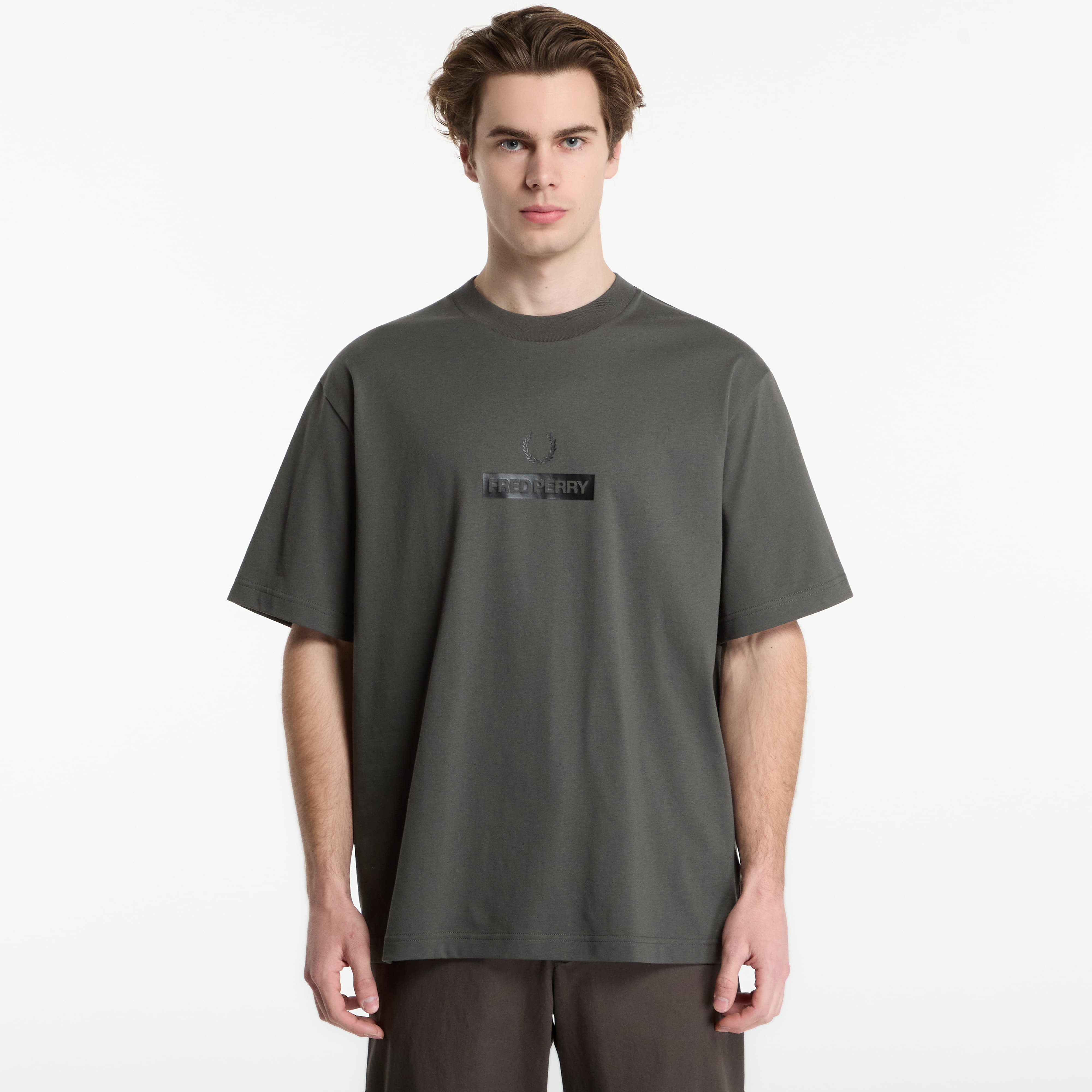 Тениска FRED PERRY Fred Perry Graphic T-shirt Field Green L