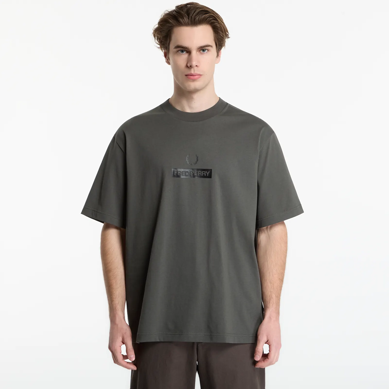 T-shirts FRED PERRY Fred Perry Graphic T-shirt Field Green