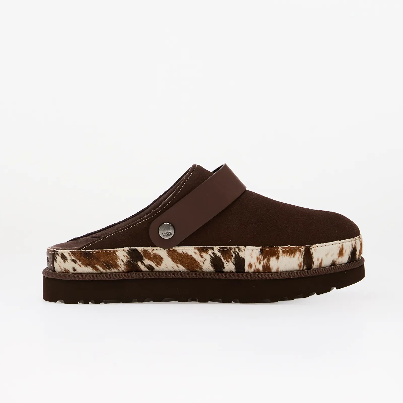 Damen Sneaker und Schuhe UGG W Goldenstar Western Clog Burnt Cedar