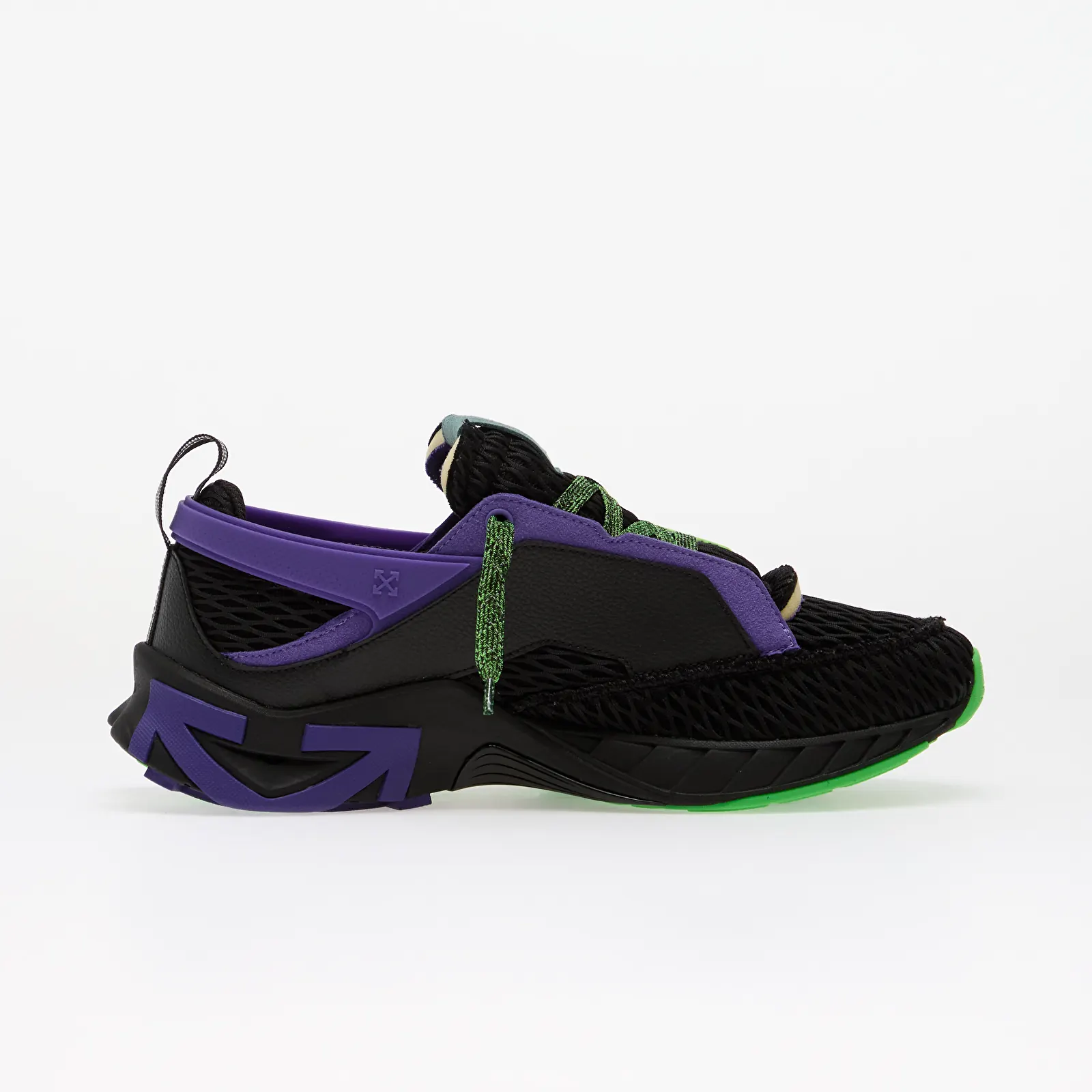 Baskets homme Off-White Space Memo Black/ Purple