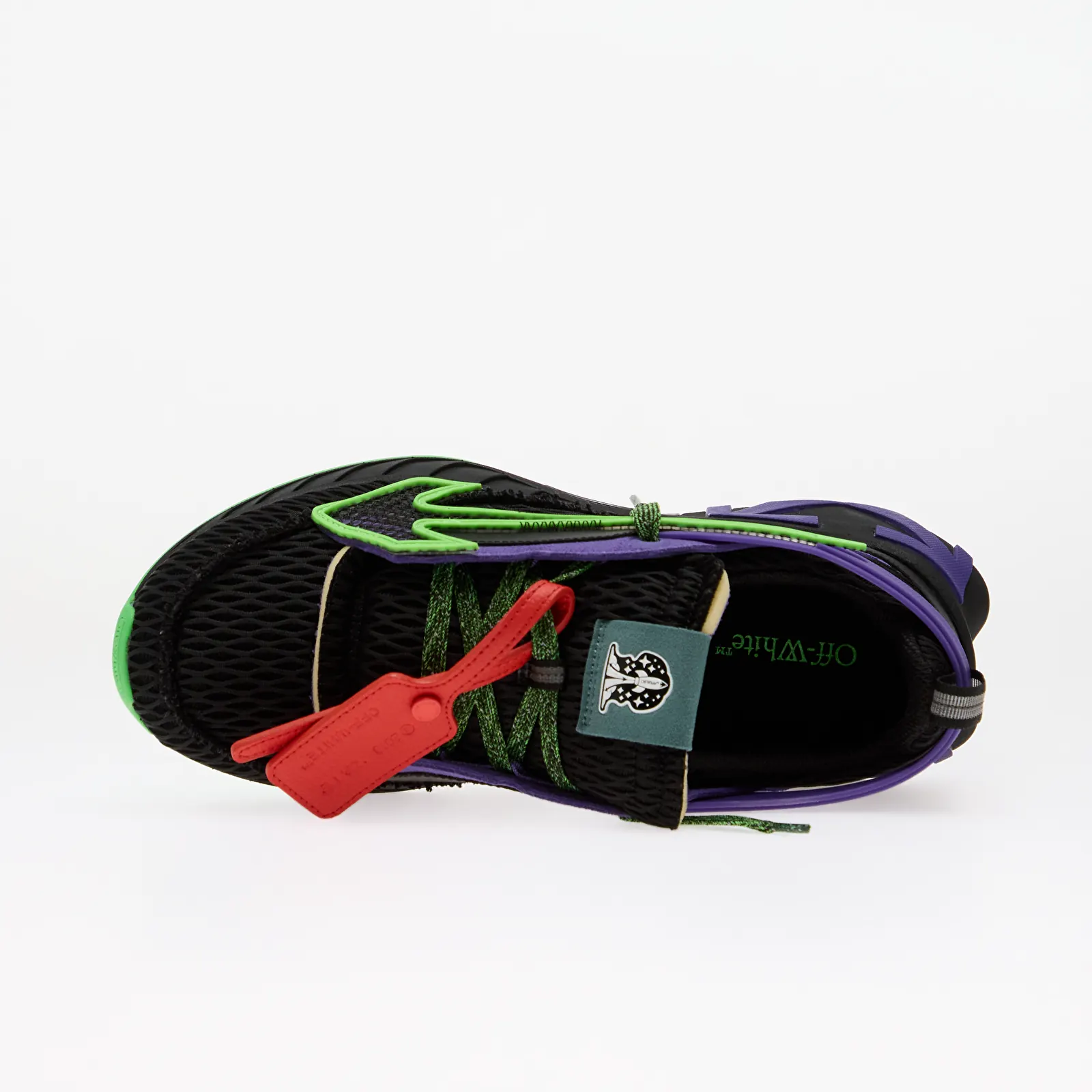 Baskets homme Off-White Space Memo Black/ Purple