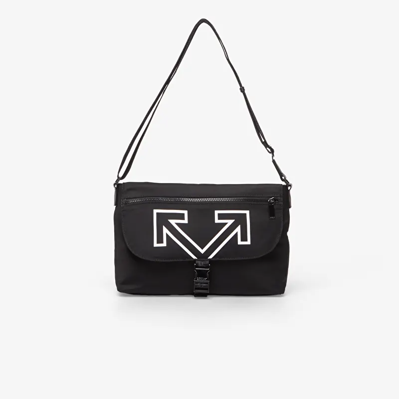 Сумка Off-White Heritage Messenger Black/ White