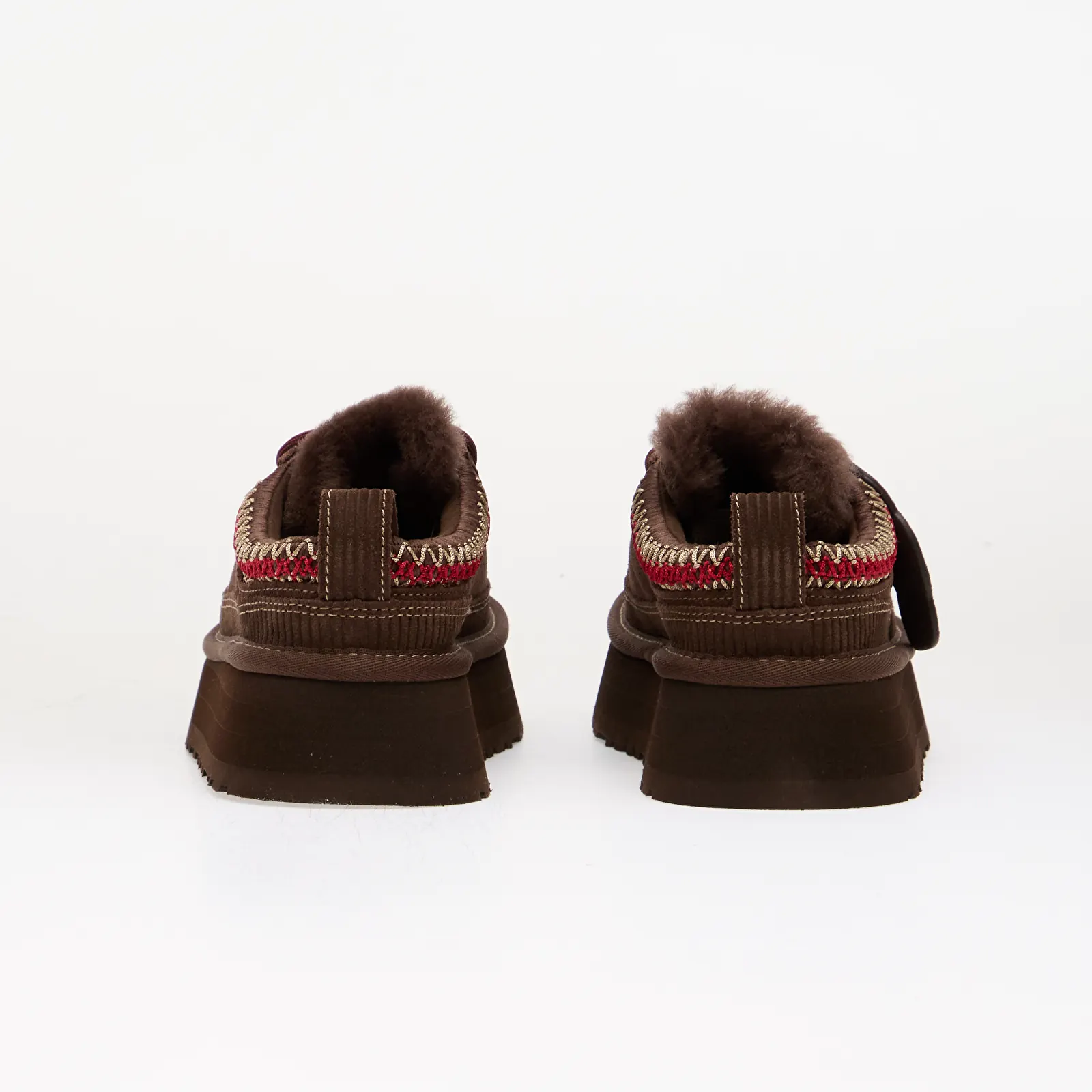 Dámske topánky a tenisky UGG W Heritage Lace-Up Slipper Burnt Cedar