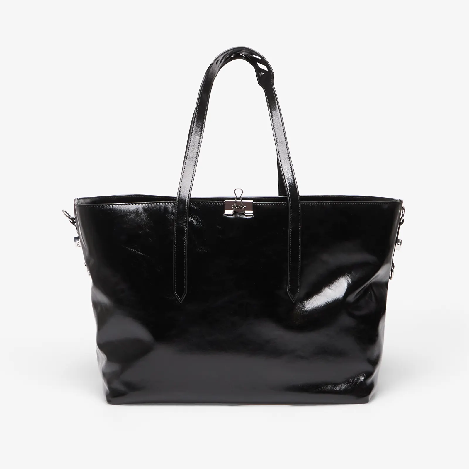 Genți crossbody Off-White Binder Tote Black/ No Color