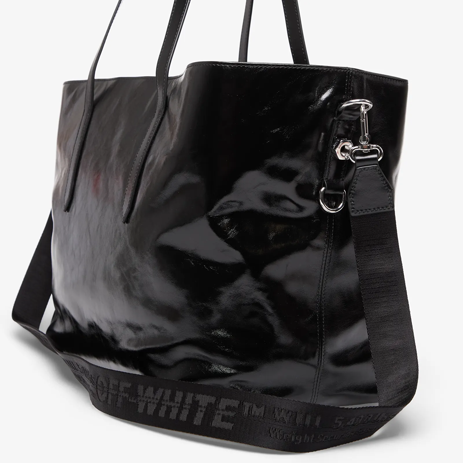 Genți crossbody Off-White Binder Tote Black/ No Color