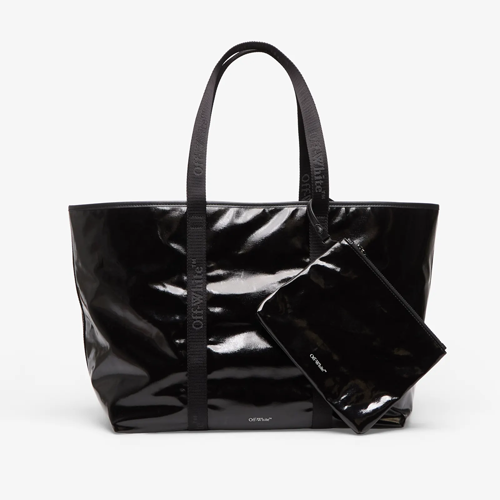 Tašky cez rameno Off-White Jitney Tote Black/ Black