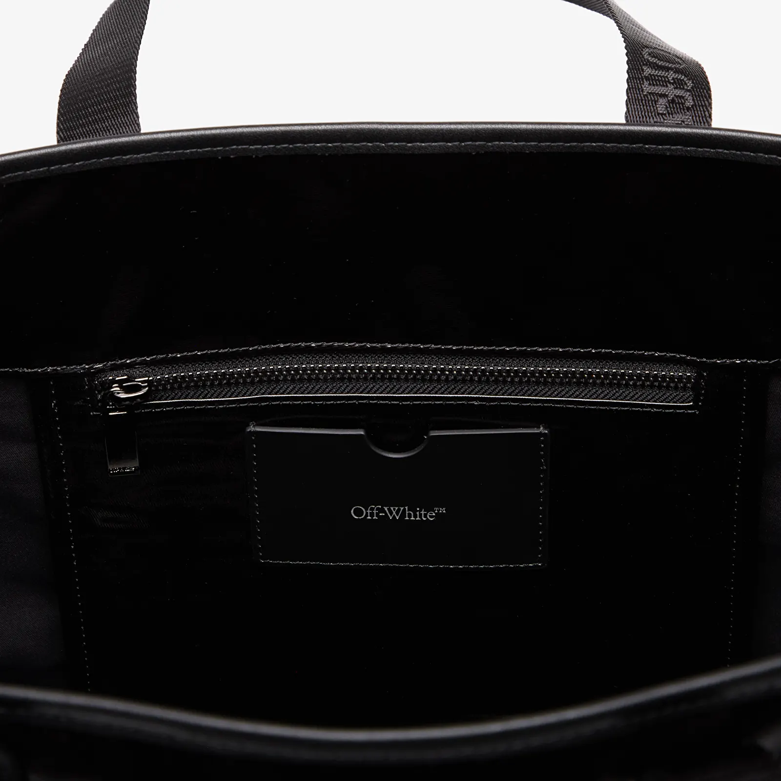 Tašky cez rameno Off-White Jitney Tote Black/ Black