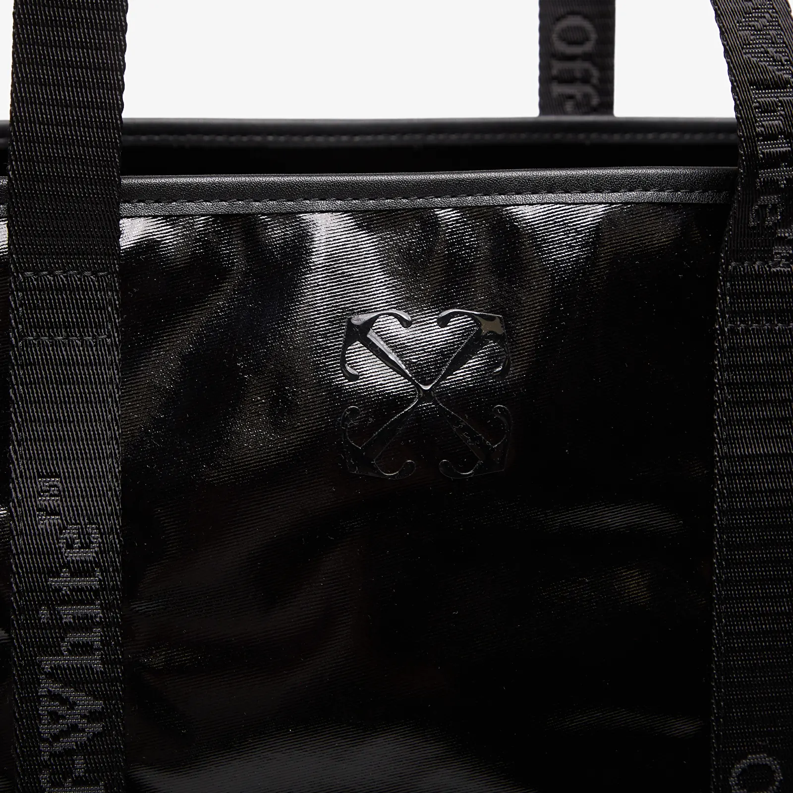 Tašky cez rameno Off-White Jitney Tote Black/ Black