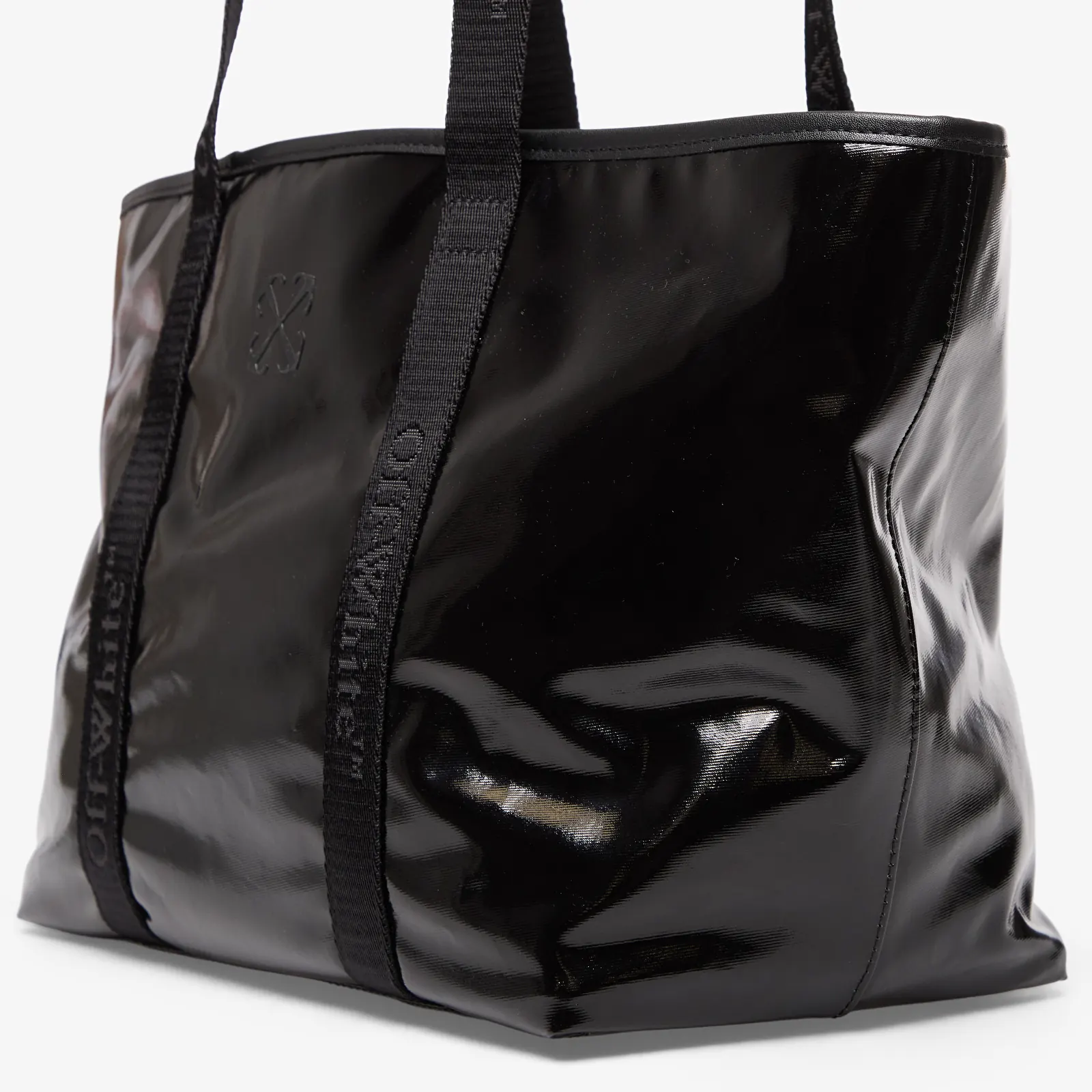 Сумки через плече Off-White Jitney Tote Small Black/ Black