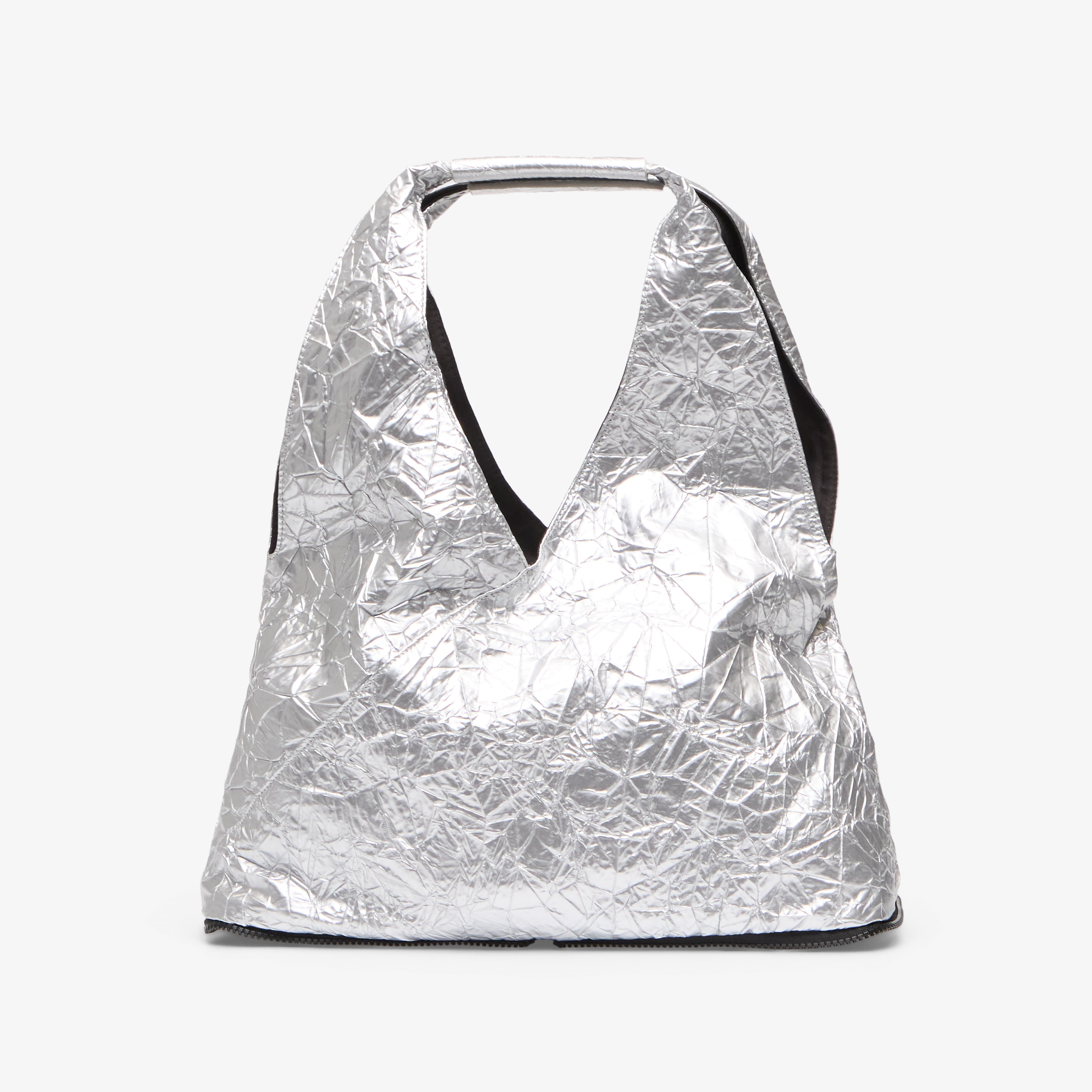 Bag MM6 Other Small Leather Goods Black/ Silver Universal