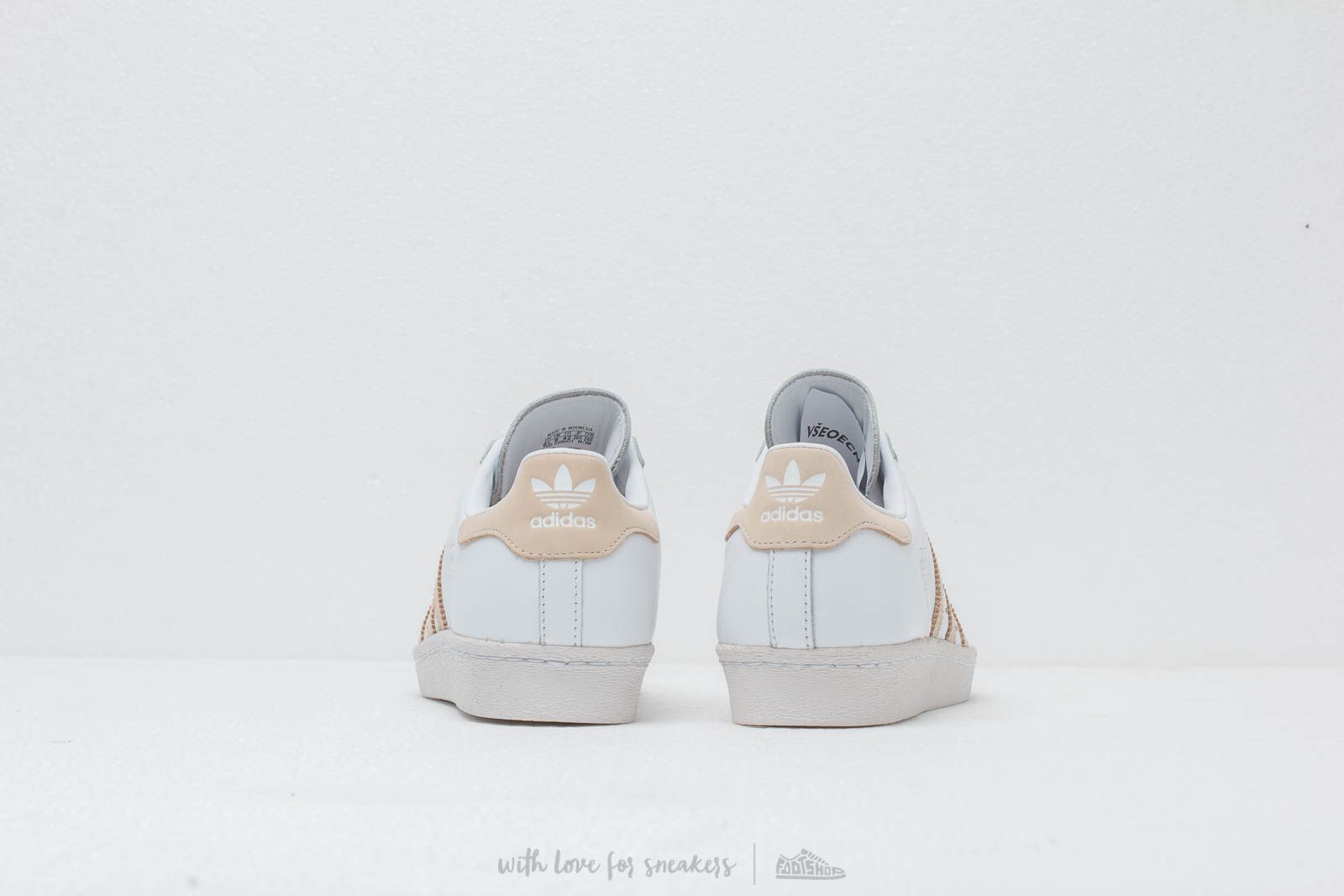 Pánské tenisky a boty adidas Superstar 80S Ftw White/ Ecru Tint/ Crystal White