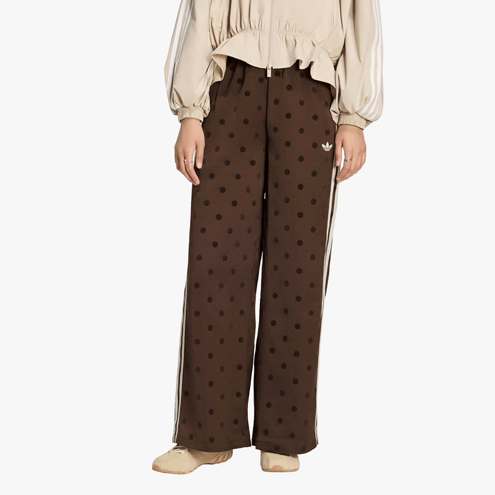 Calças adidas Satin Polka Dots Wide Leg Pant Auburn