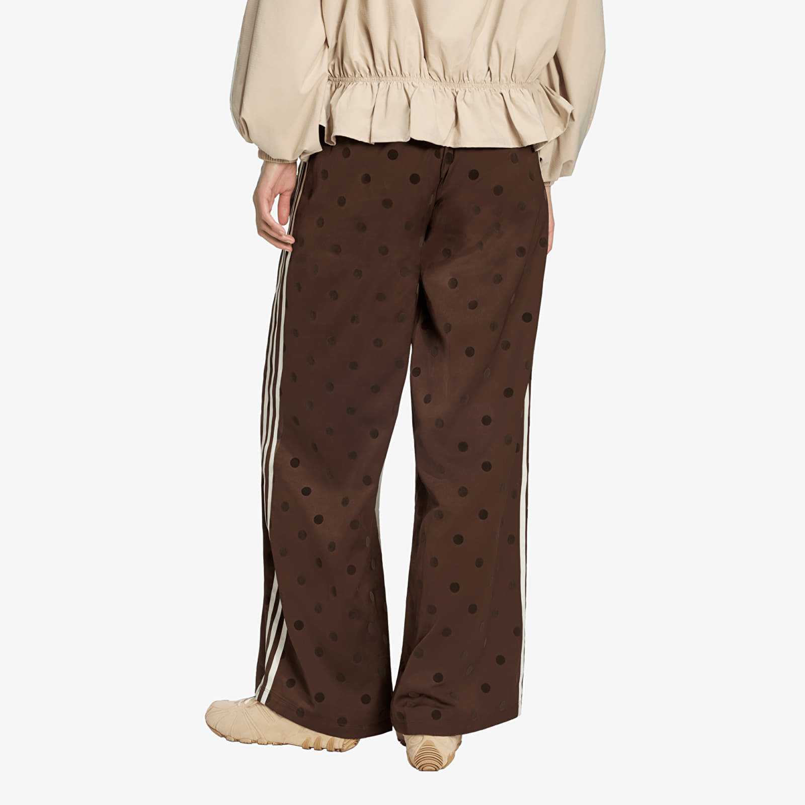 Calças adidas Satin Polka Dots Wide Leg Pant Auburn