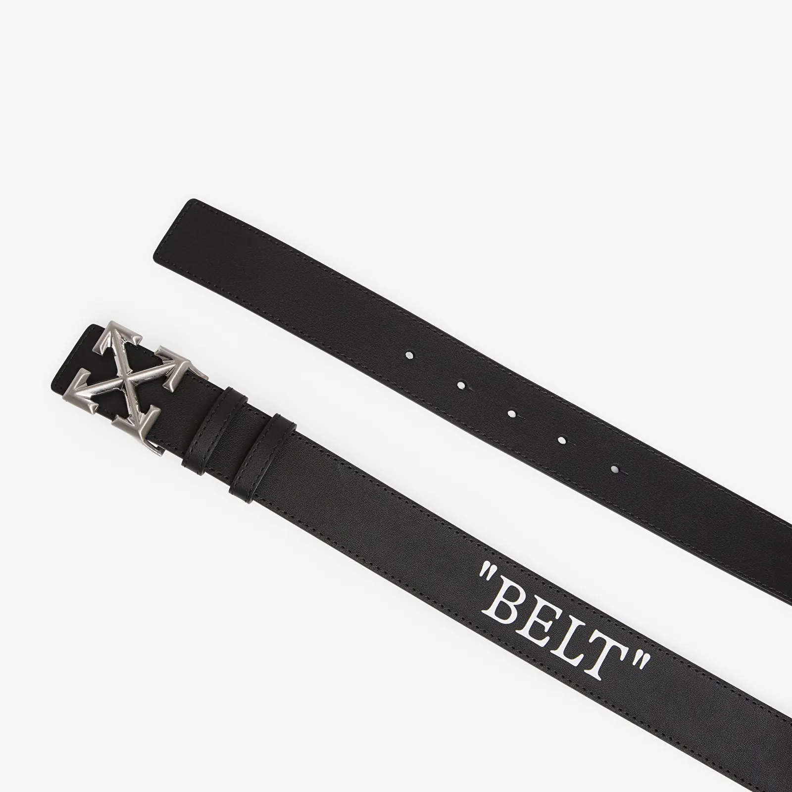 Belts Off-White Arrow Belt Rv 35mm Quote Black/ White