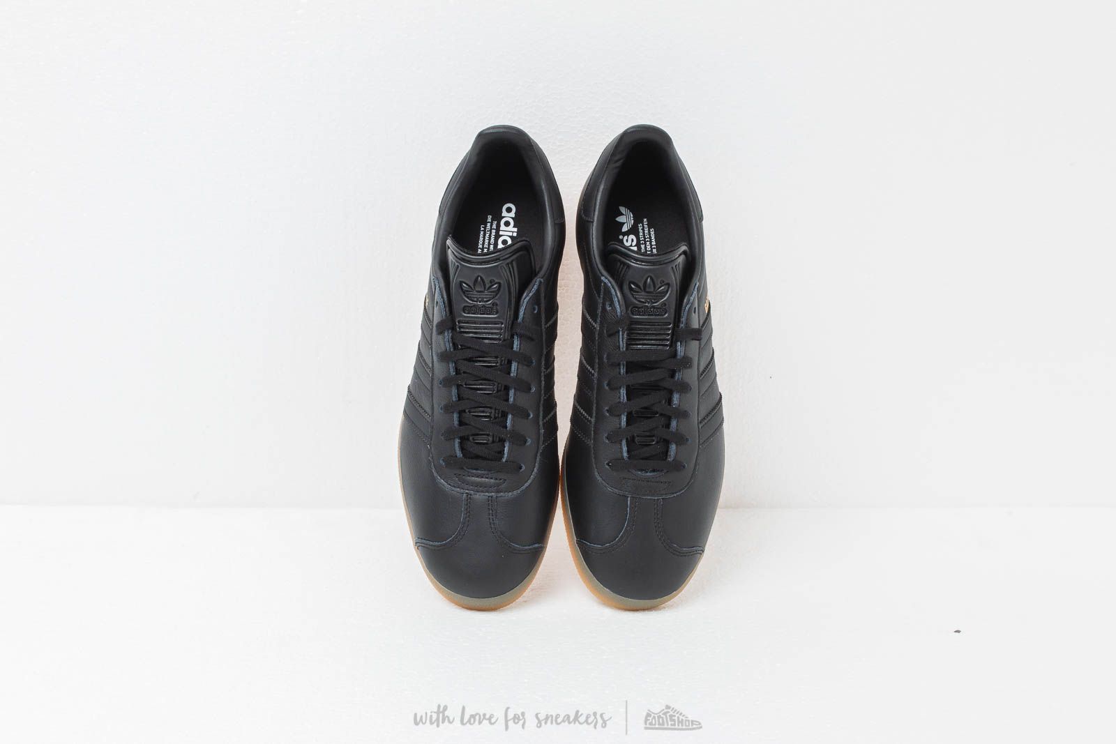 Herren Sneaker und Schuhe adidas Gazelle Core Black/ Core Black/ Gum
