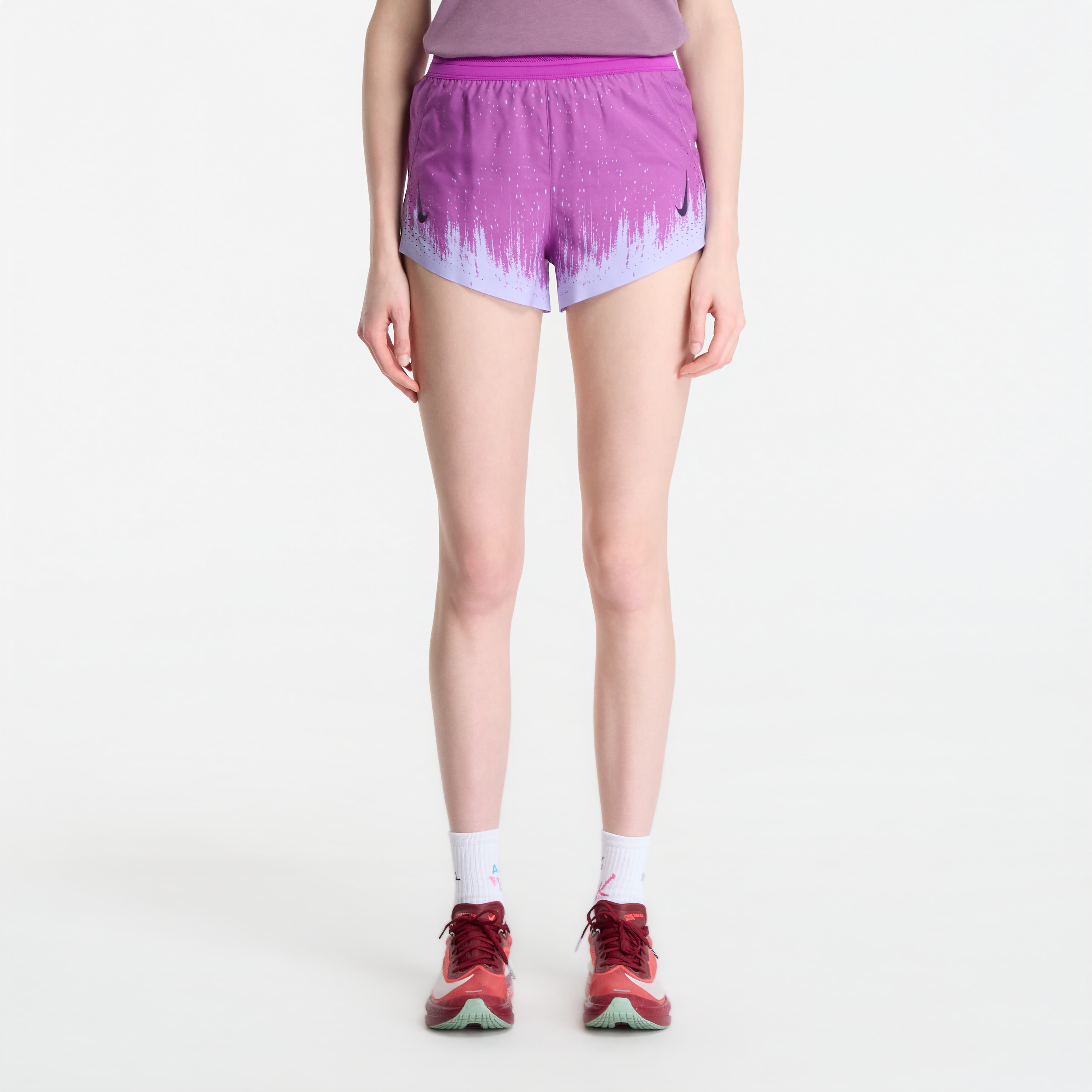 Nike AeroSwift Dri-FIT ADV Brief-Lined Running Shorts Vivid Purple/ Purple Dynasty M