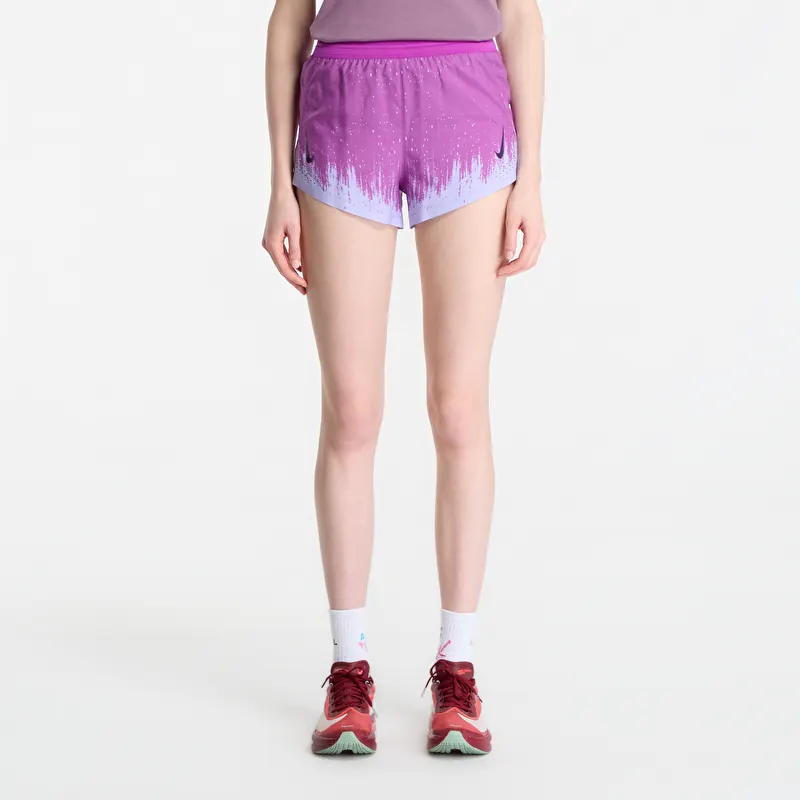 Calções Nike AeroSwift Dri-FIT ADV Brief-Lined Running Shorts Vivid Purple/ Purple Dynasty