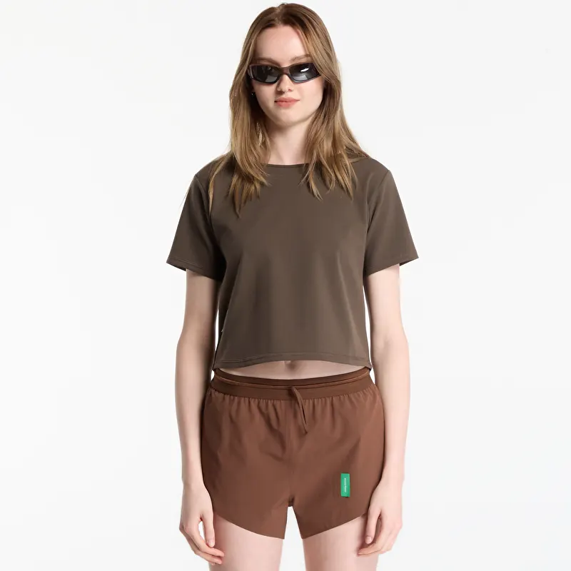 Maglietta District Vision Boxy Soft Interlock Tee Earth