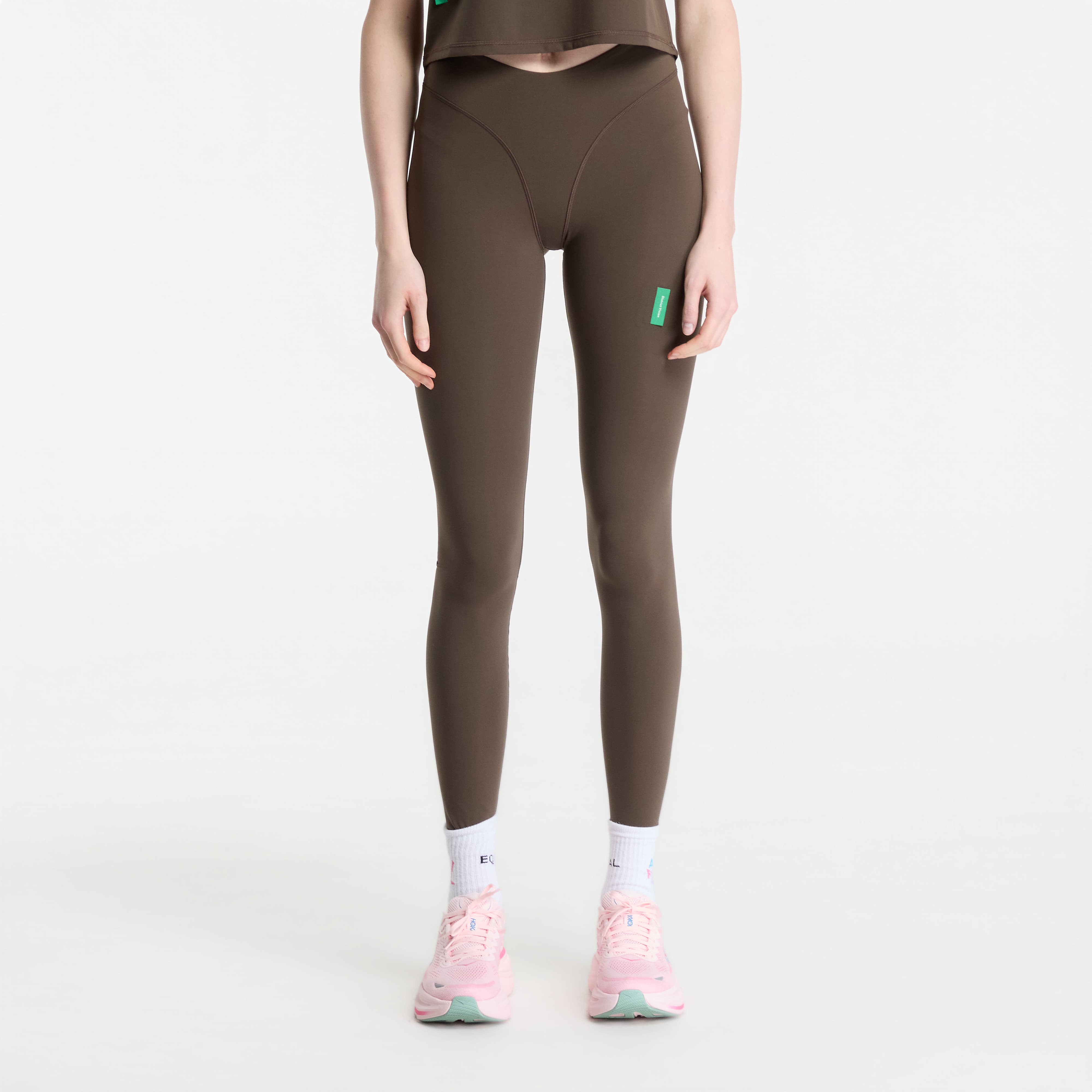 District Vision Leginsy District Vision Full Length Interlock Tights Earth S