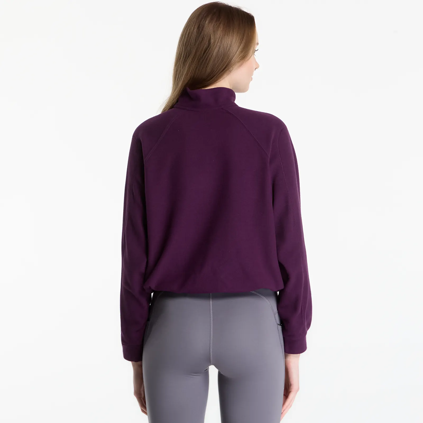 Mikiny Under Armour UA Performance Fleece QZ Purple Echo