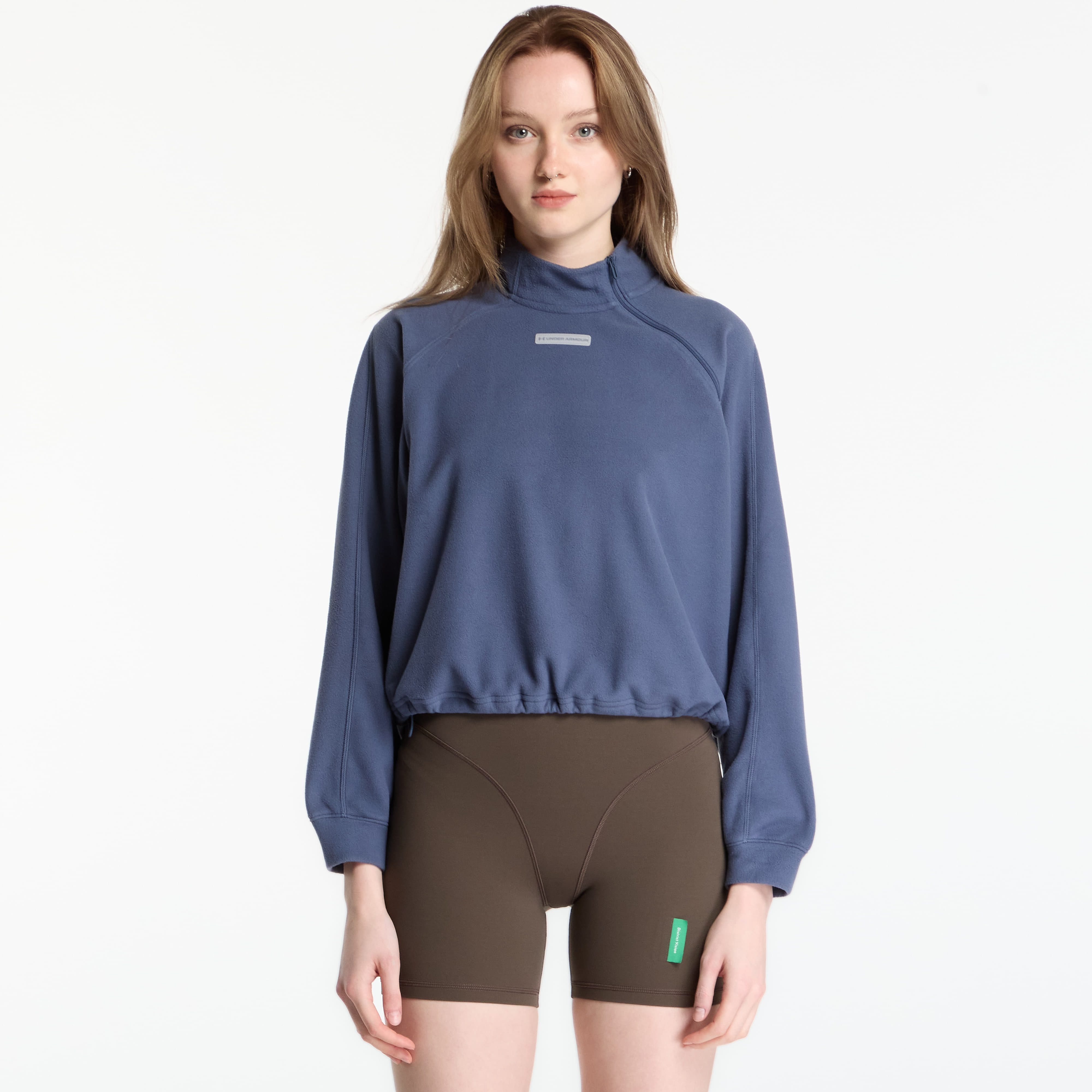 Sweatshirt Under Armour Performance Fleece QZ Downpour Gray/ Downpour Gray M
