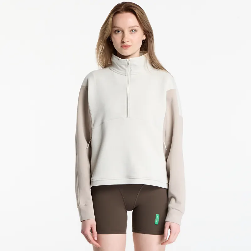 Sweatshirt Under Armour Unstoppable Fleece HZ Summit White/ Highland Buff/ Summit White