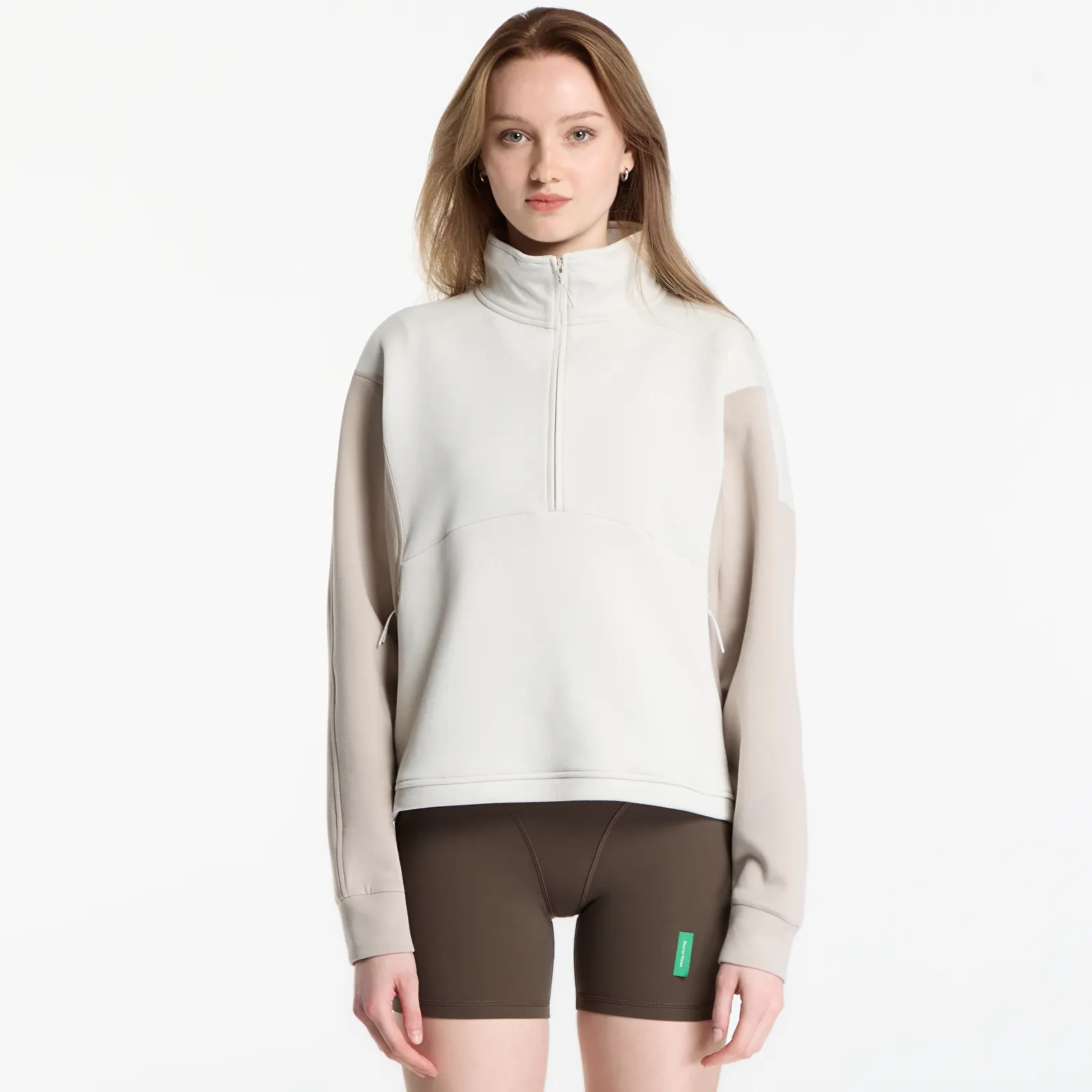 Sweatjacken und Sweatshirts Under Armour Unstoppable Fleece HZ Summit White/ Highland Buff/ Summit White