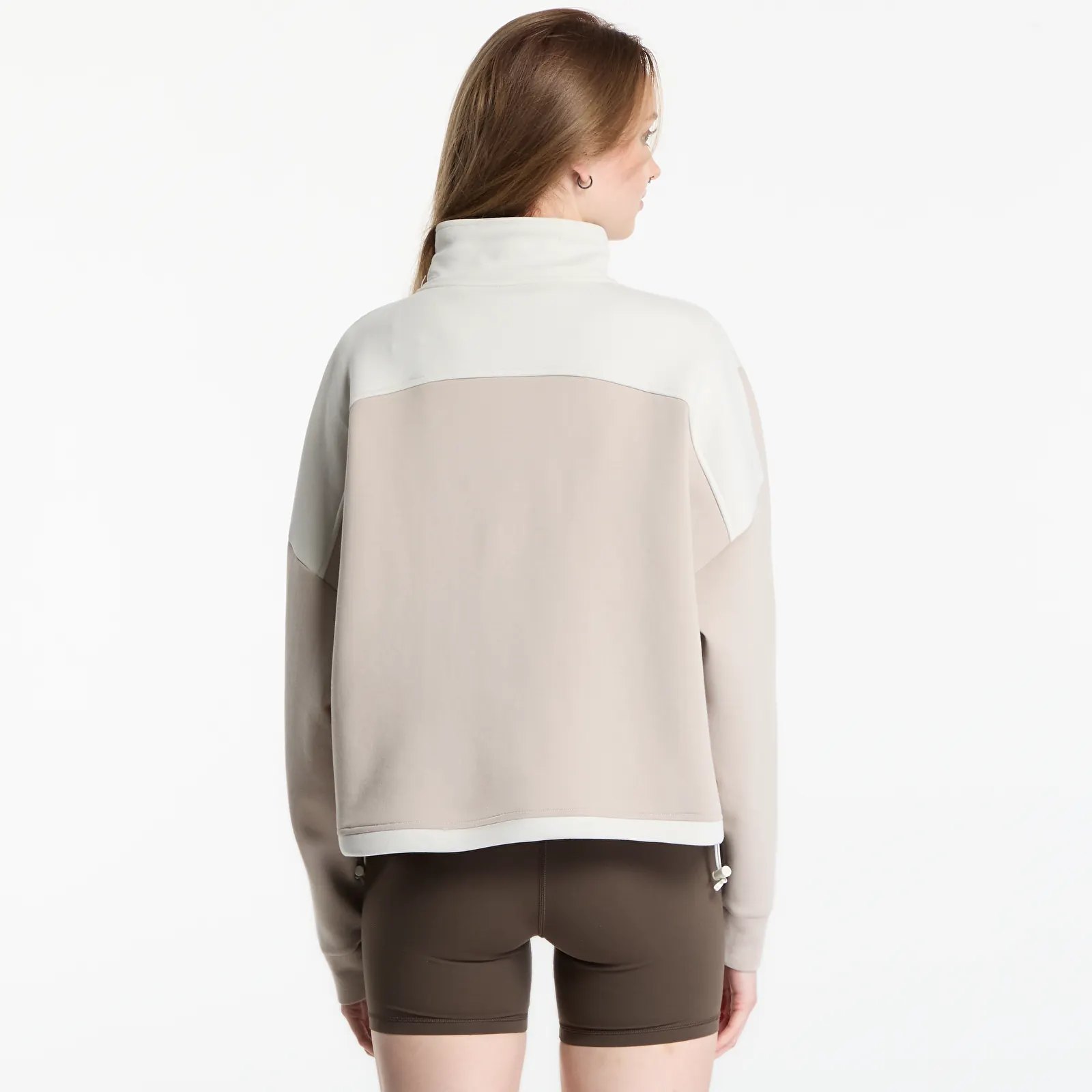 Sweatjacken und Sweatshirts Under Armour Unstoppable Fleece HZ Summit White/ Highland Buff/ Summit White