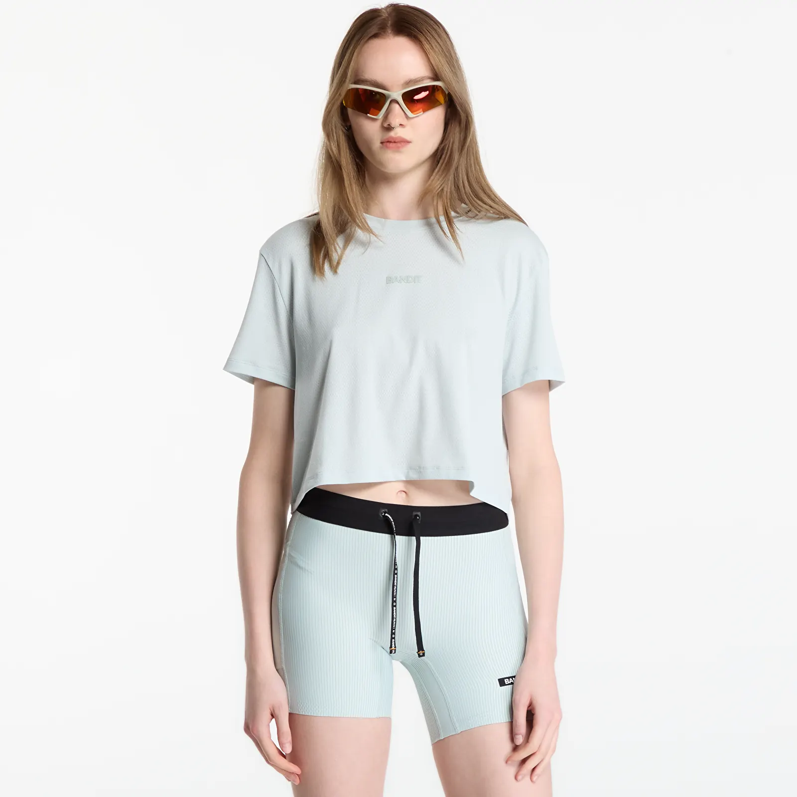 T-shirts  BANDIT Women's Micromesh™ Cropped Run Tee Mist