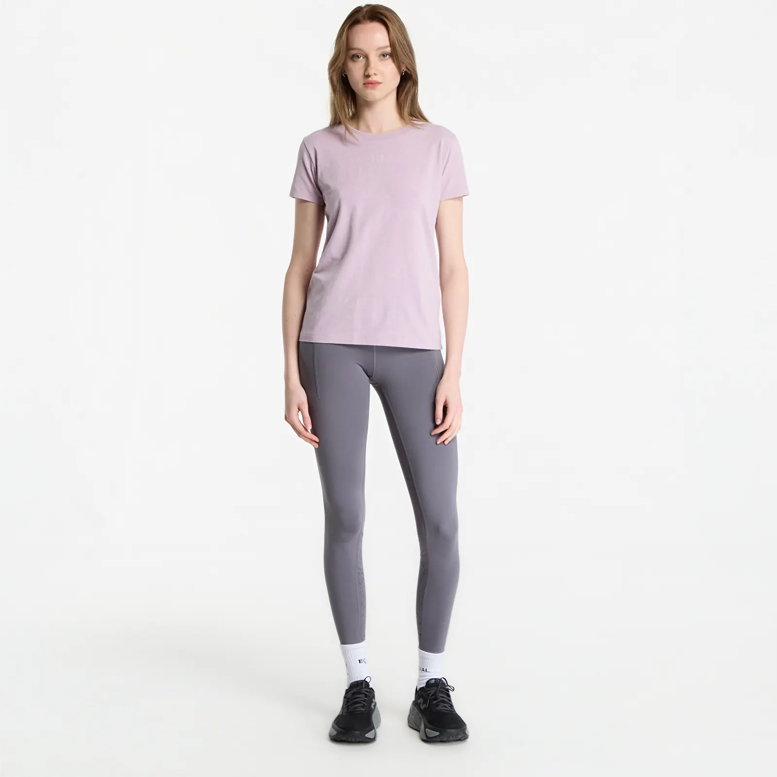 Tricouri femei Under Armour Rival Cotton Wash Ss Mauve Pink
