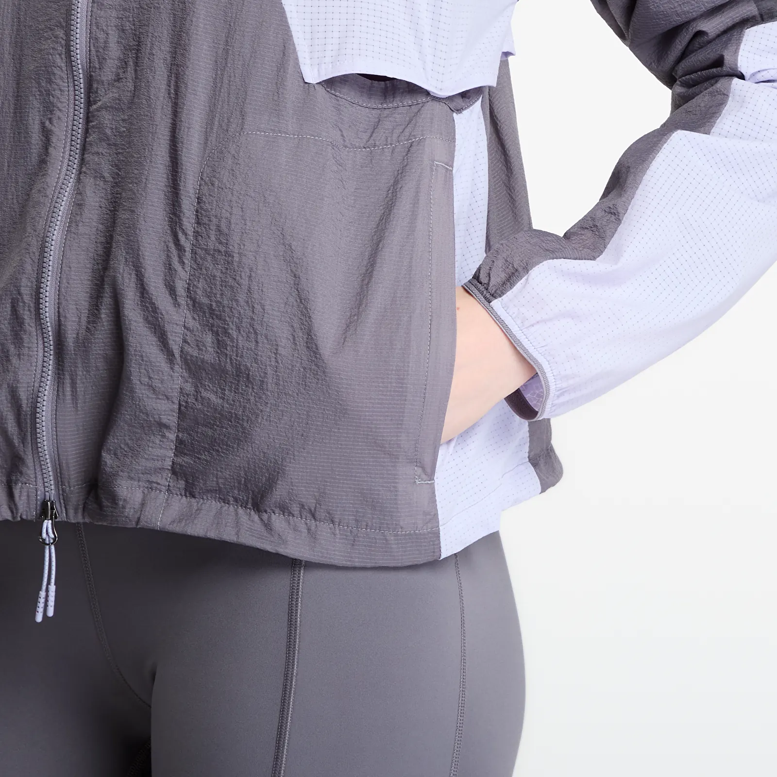 Vestes  New Balance Reflective RC Jacket Neptune Grey/ Smoked Violet