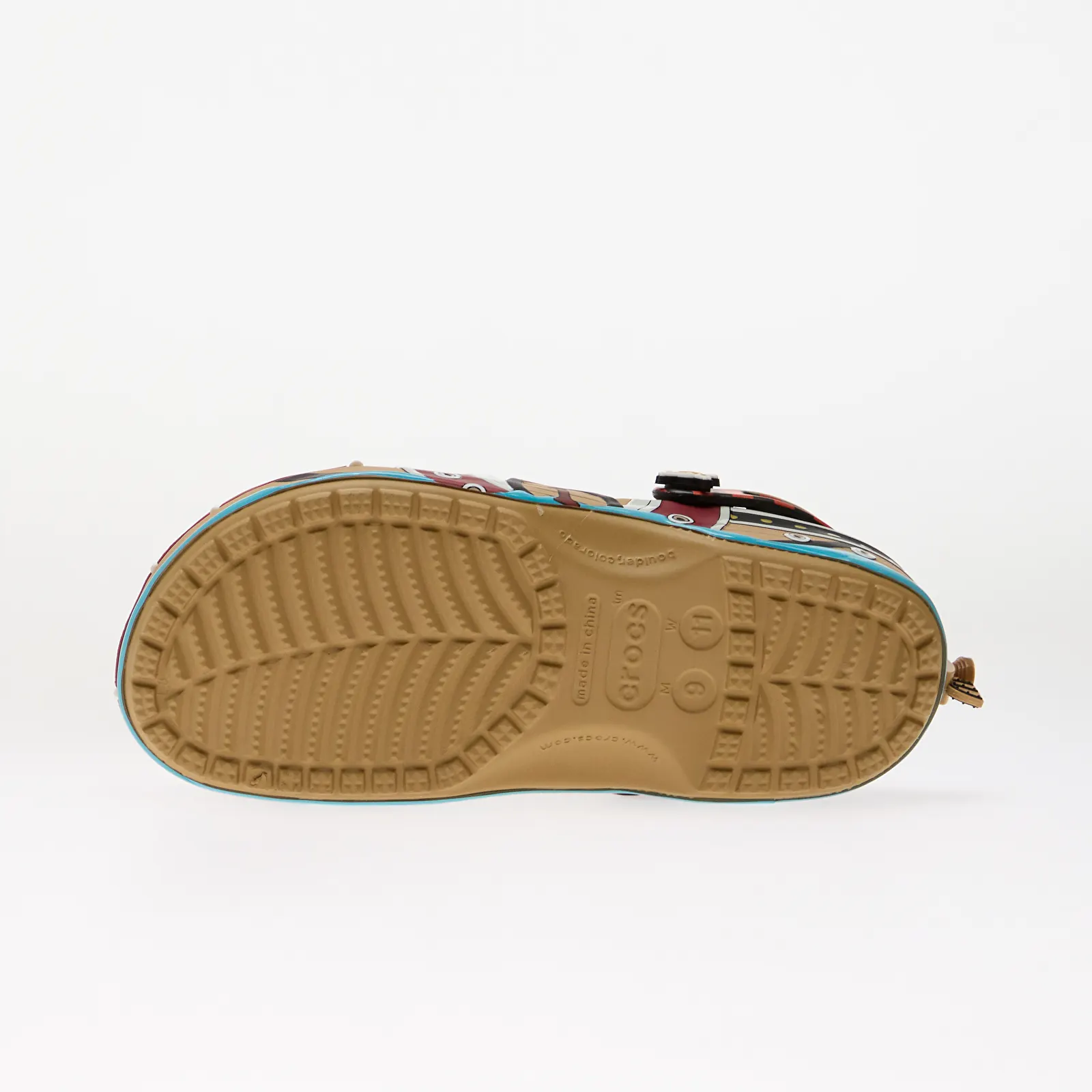 Vyriškos šlepetės Crocs x One Piece Thousand Sunny Classic Clog Multi