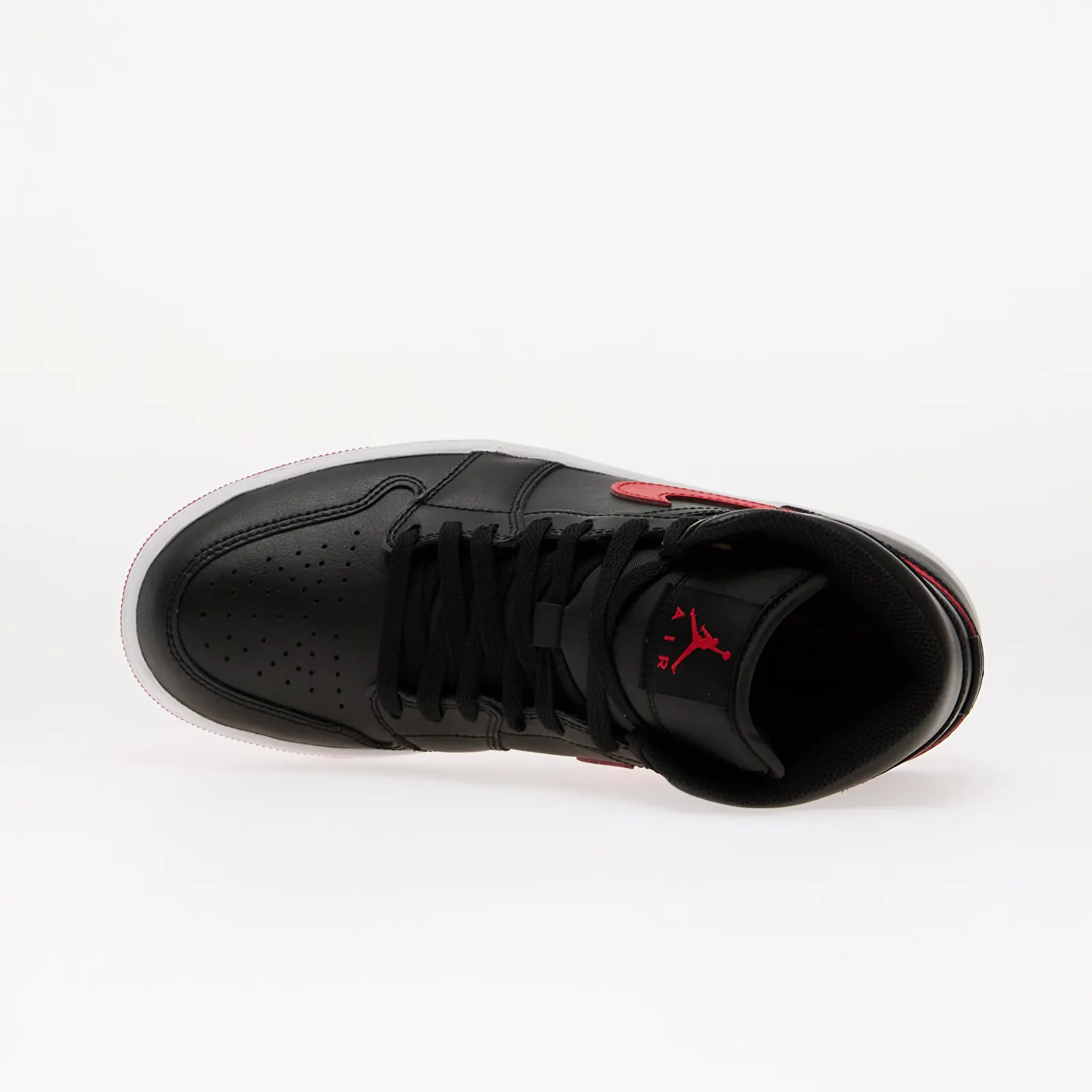 Pánské tenisky Air Jordan 1 Mid Black/ University Red-White