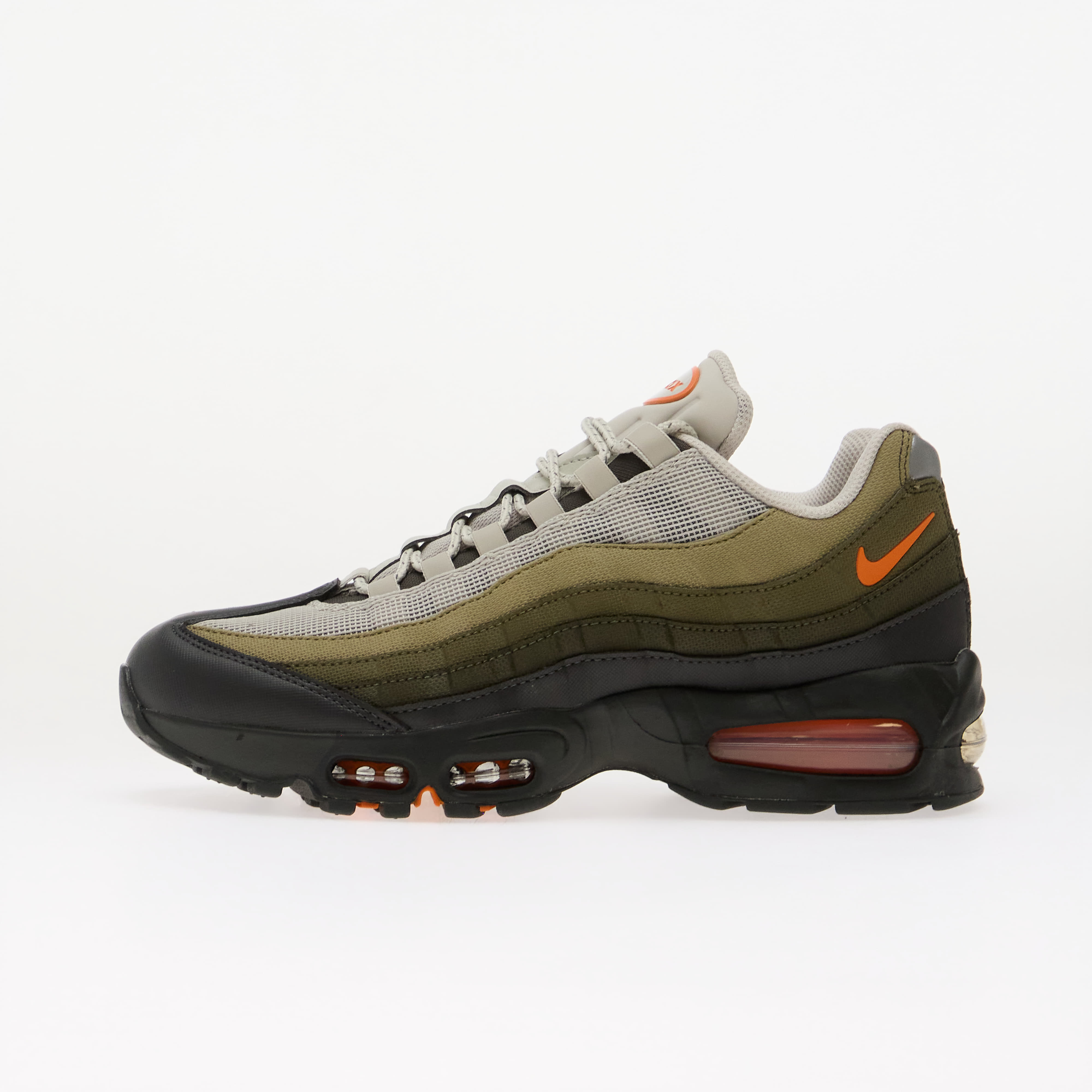 Sneakers Nike Air Max 95 Big Bubble Light Bone/ Safety Orange-Anthracite UK 11.5