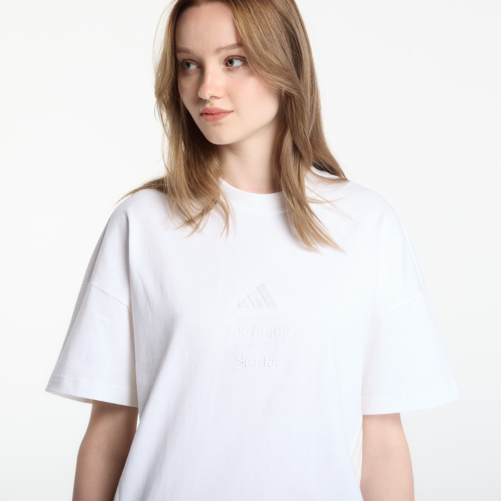 Tričká adidas x FTSHP x AC Sparta Prague T-Shirt White
