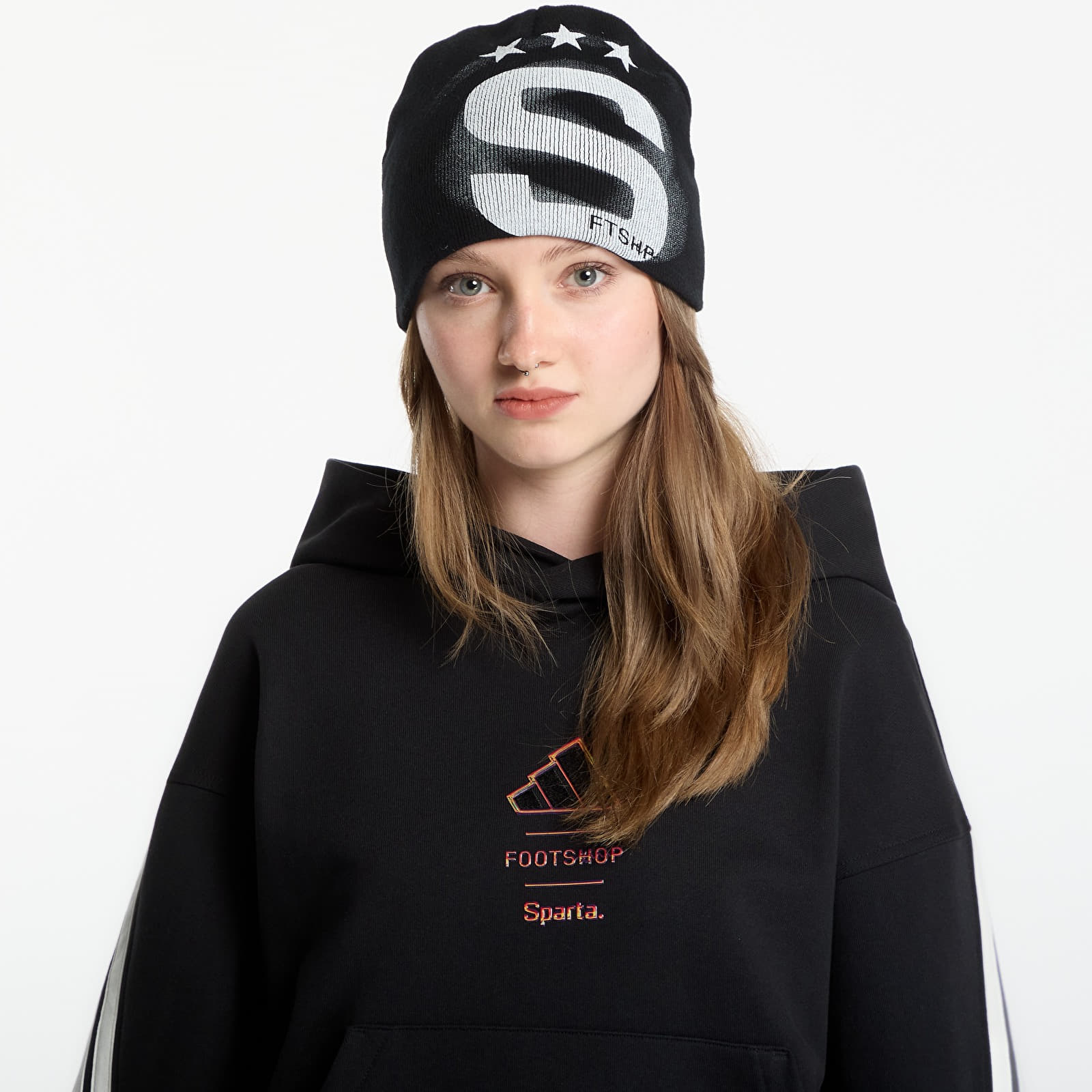 Čepice adidas x FTSHP x AC Sparta Prague Beanie Black